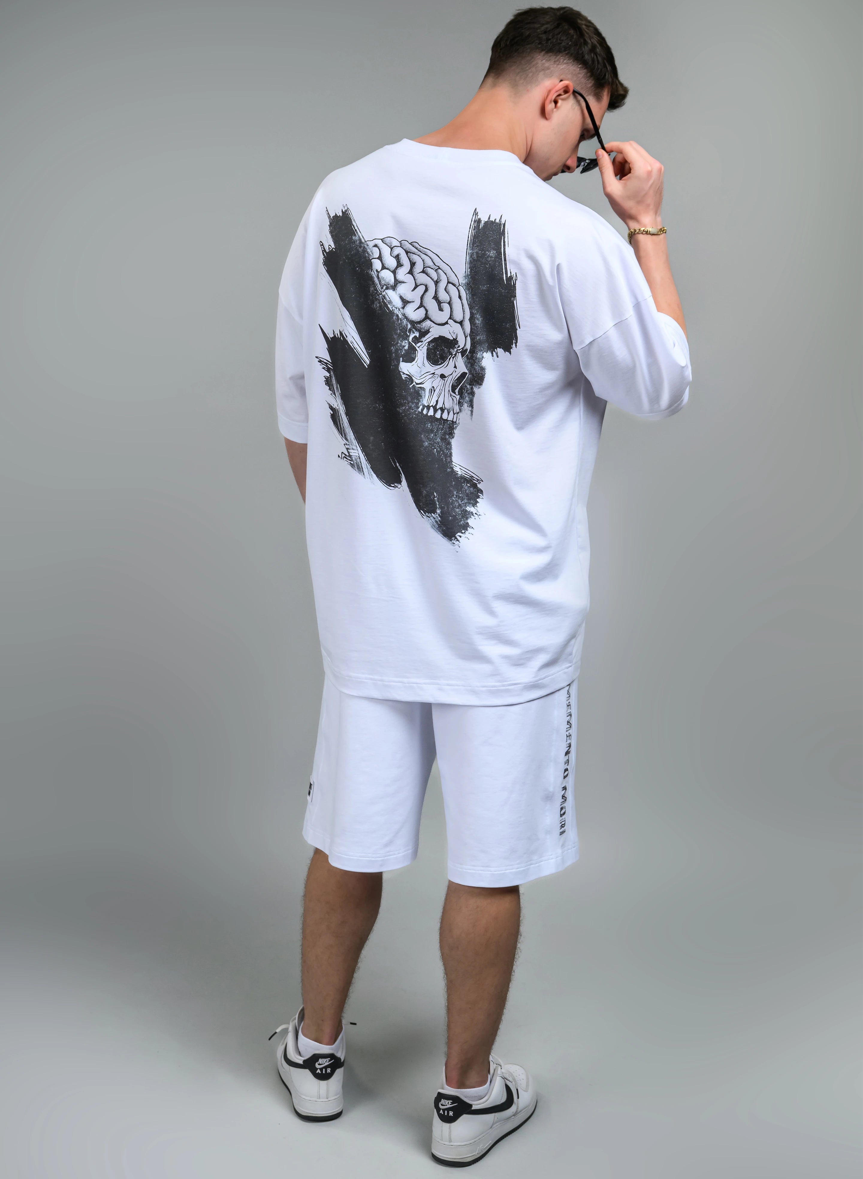 BERMUDE ALBE BARBATI MM SKULL ART BBP1 - BB07