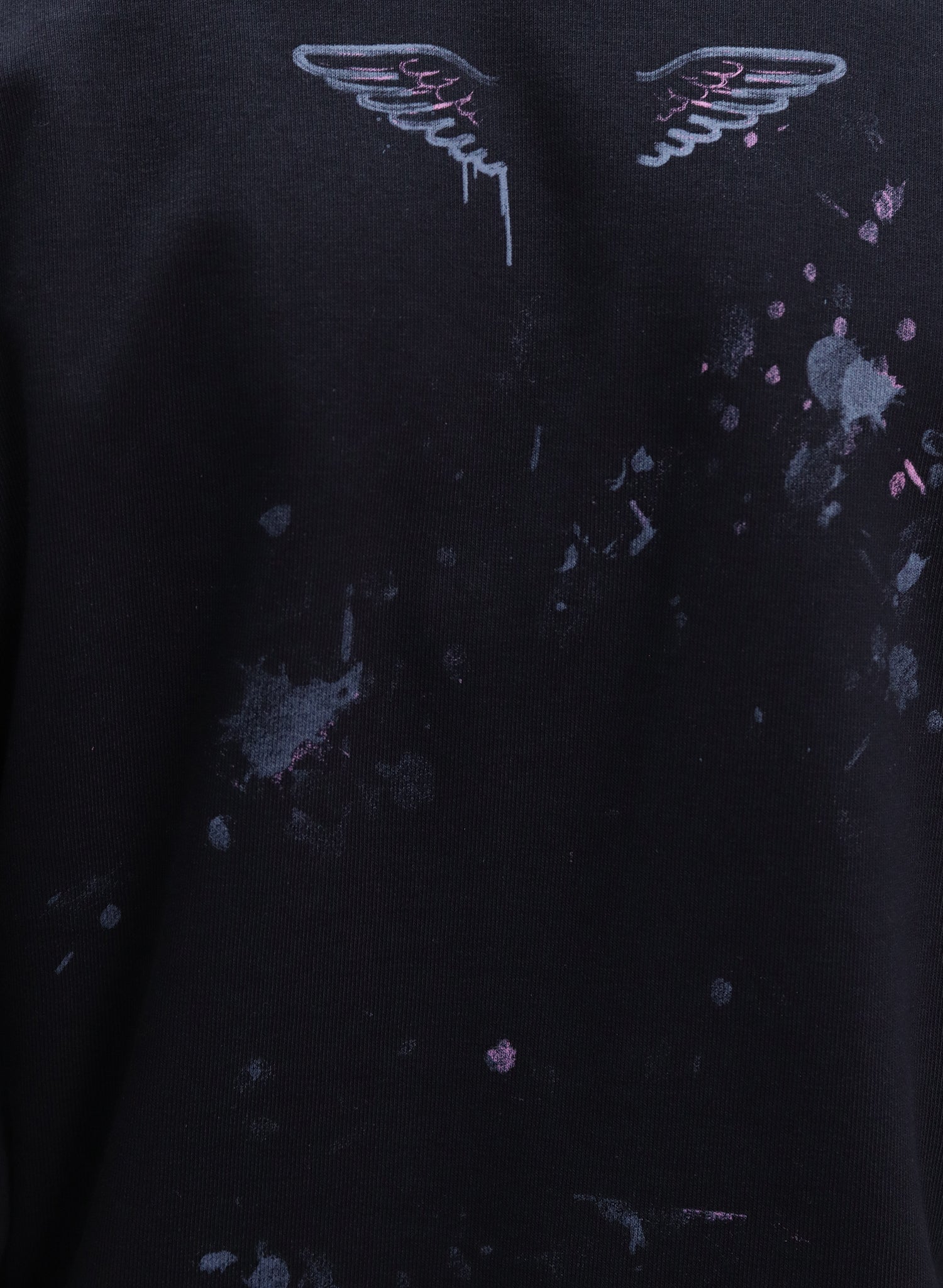 BLUZA NEAGRA LOVE ANGELS BDP2-BD02