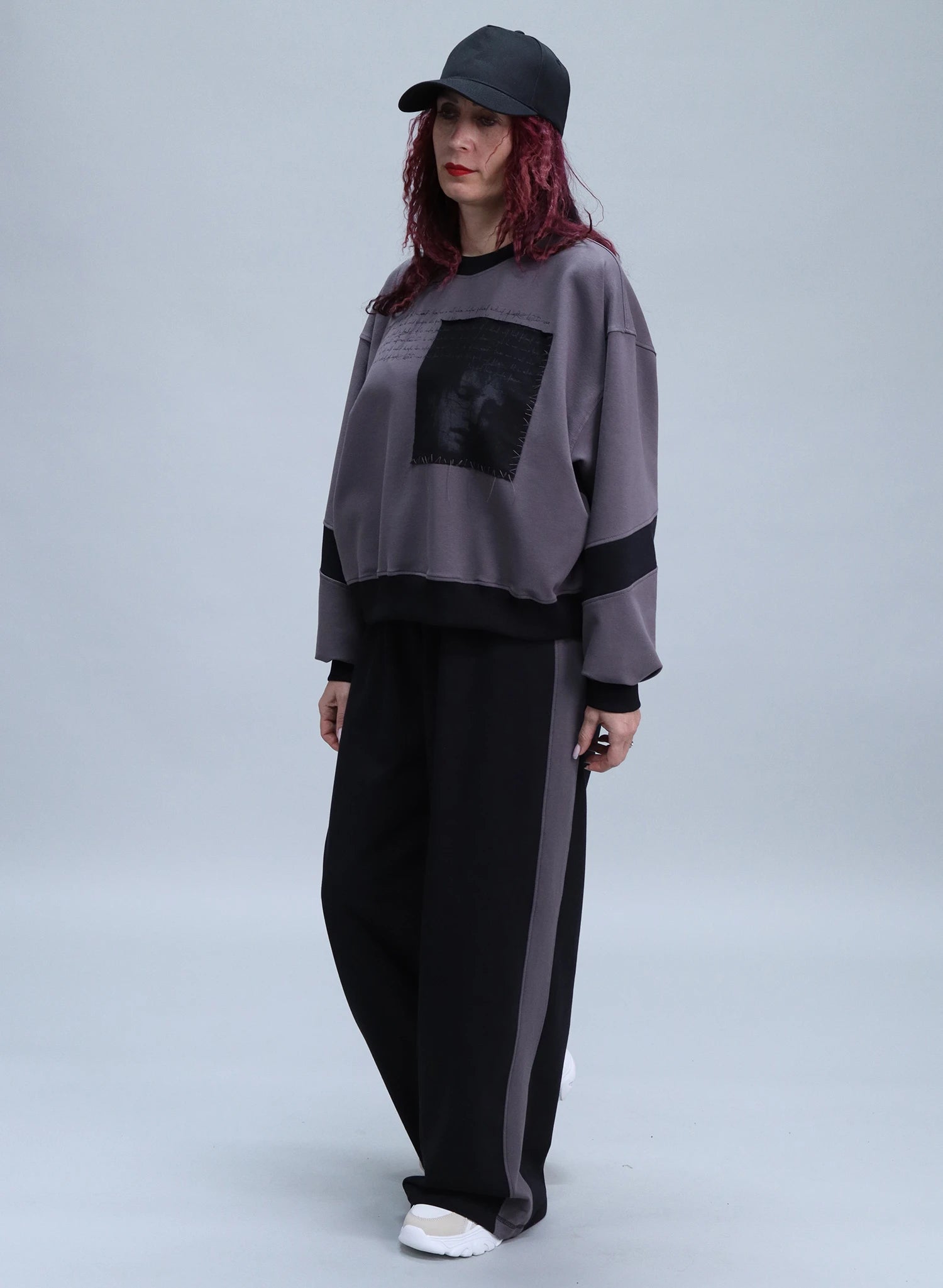 BLUZA SILENT PORTRAIT CU PATCH RAW BDP4 - BD01