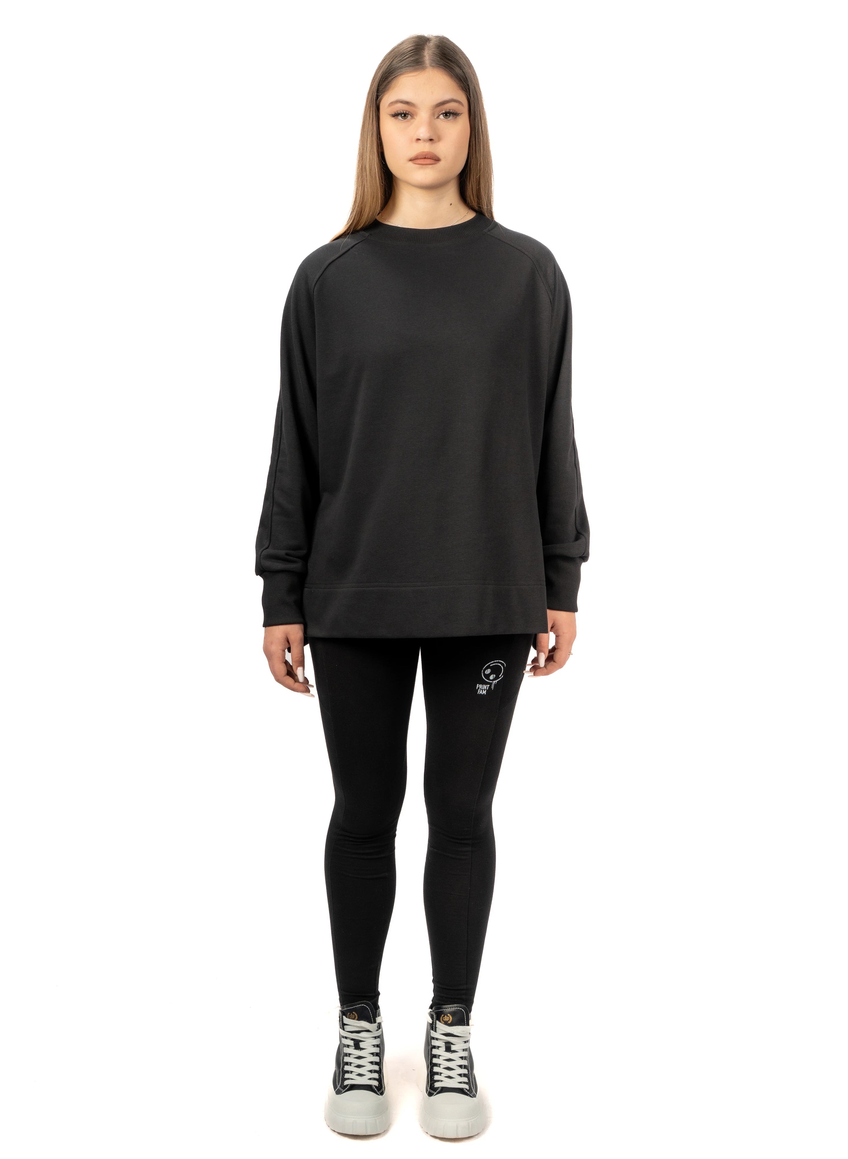 BLUZA NEAGRA SPLITSIDES BD00