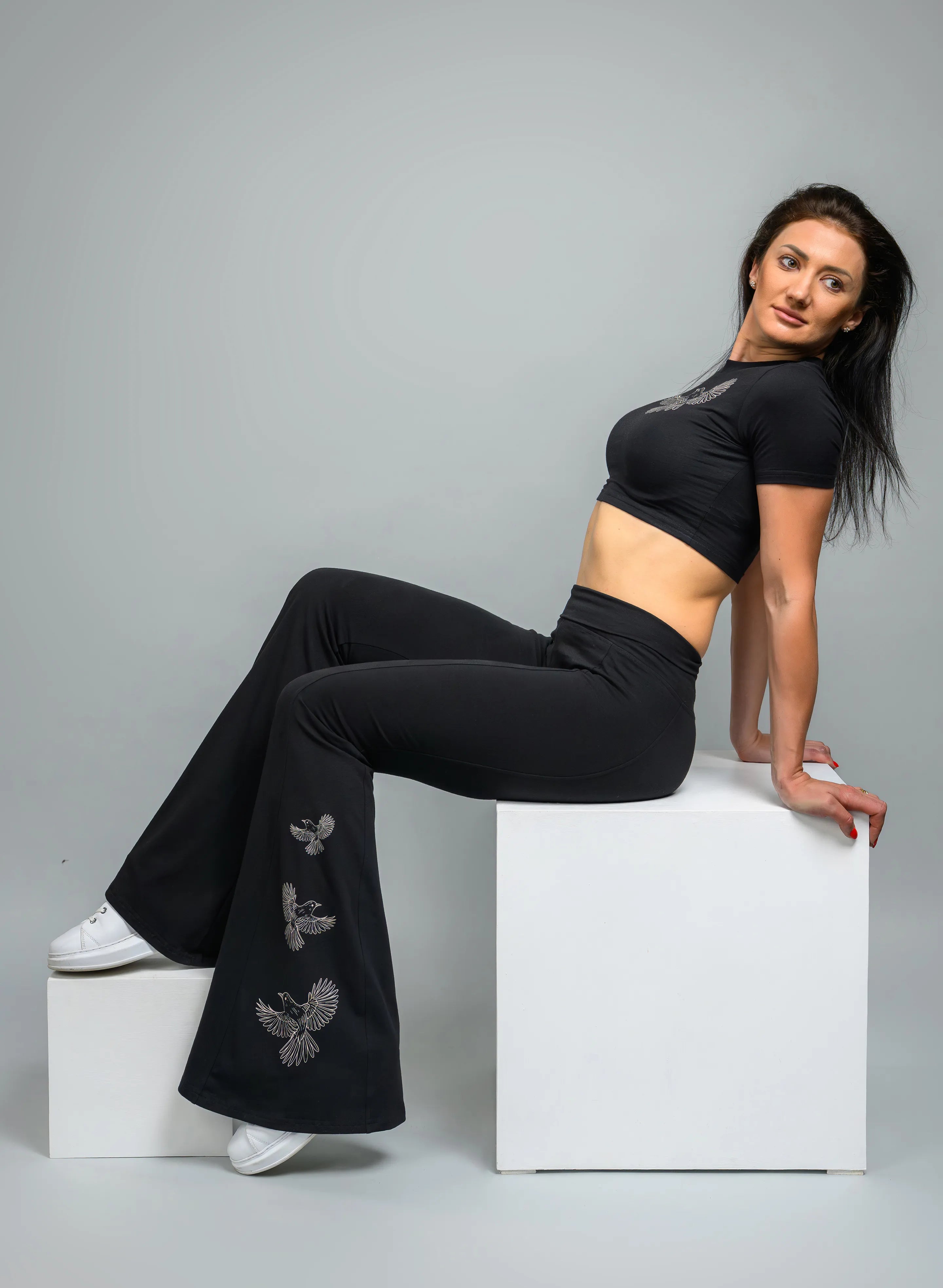 COLANTI DAMA EVAZATI CU TALIE INALTA FLY HIGH CP2 - CD02