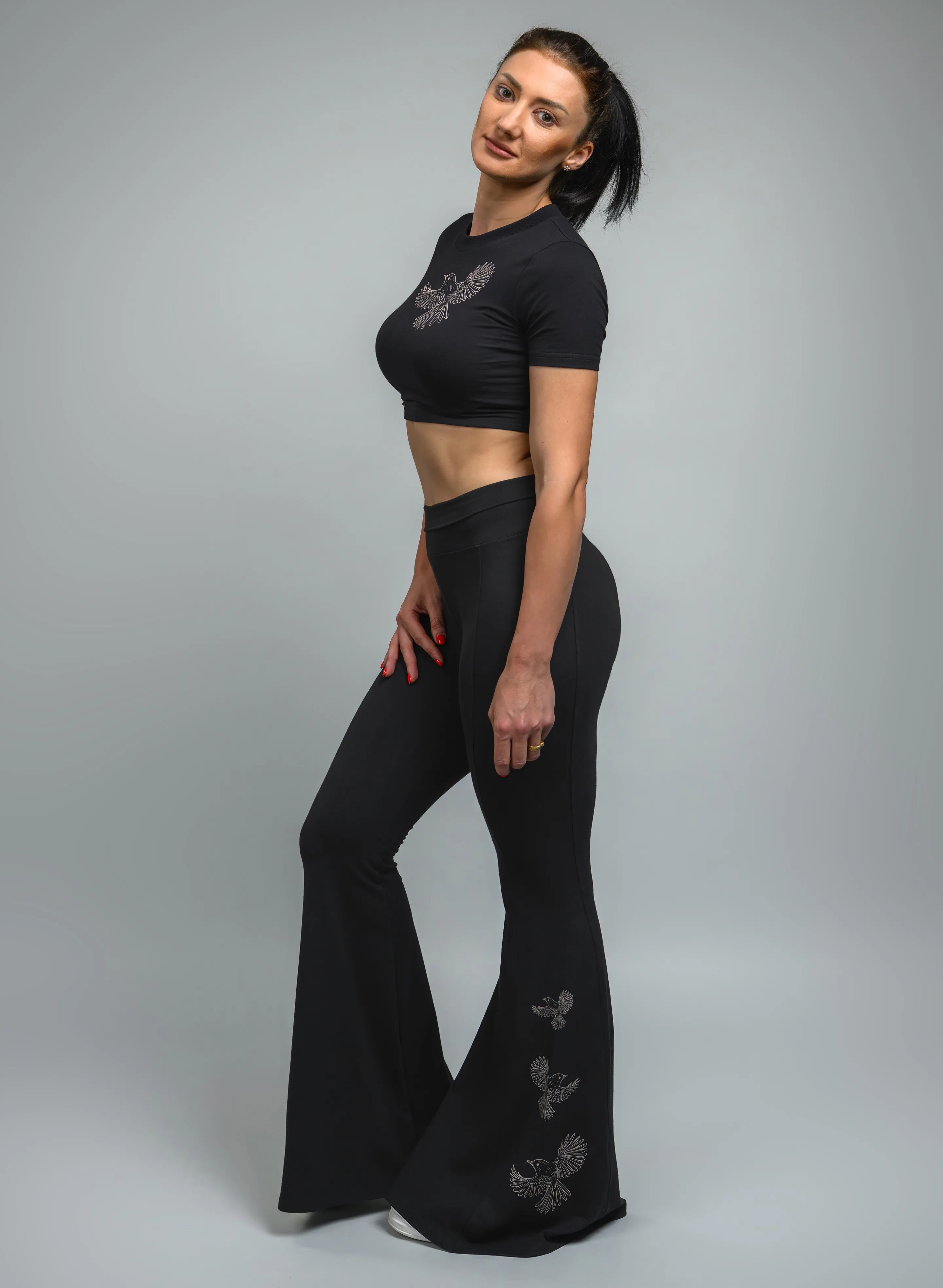 COLANTI DAMA EVAZATI CU TALIE INALTA FLY HIGH CP2 - CD02