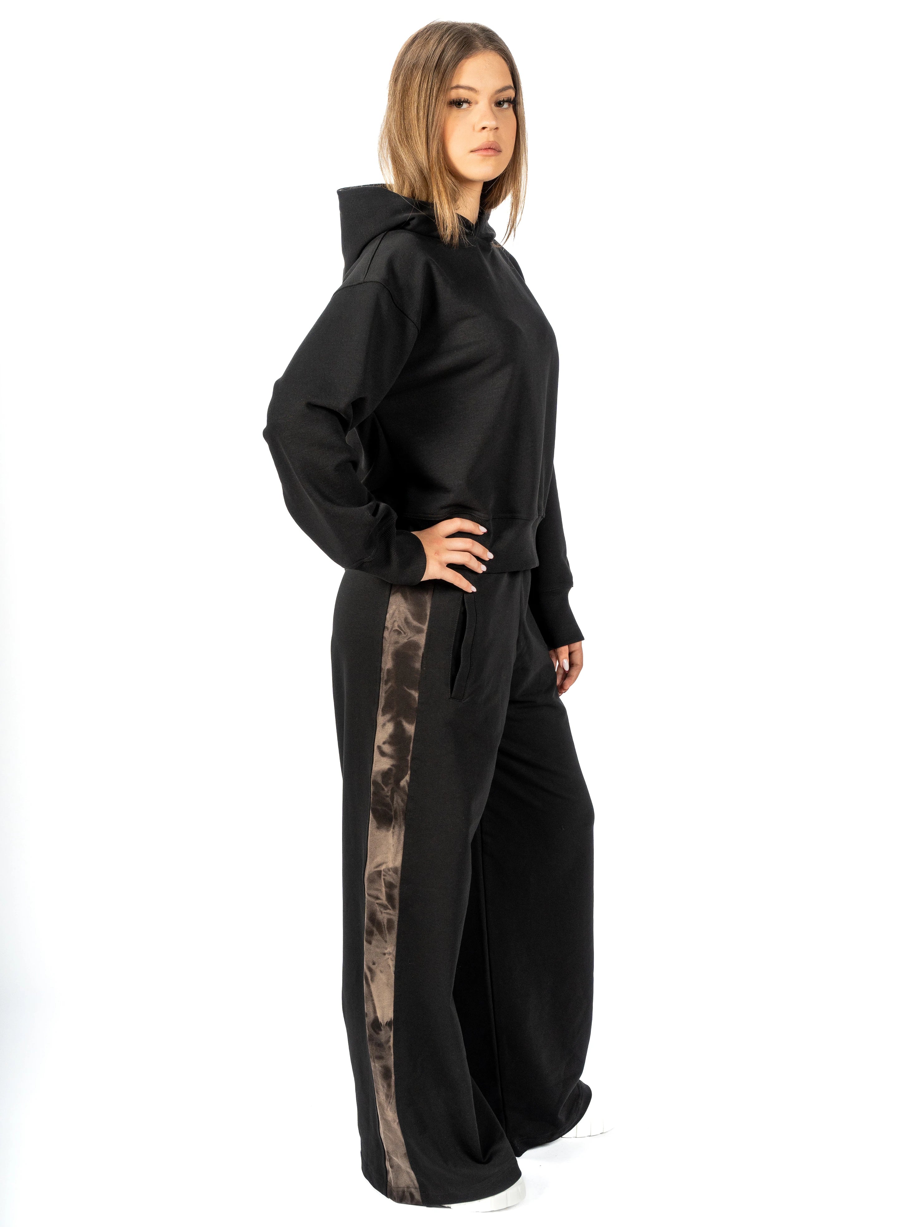 HANORAC NEGRU CROPSHELL HD00