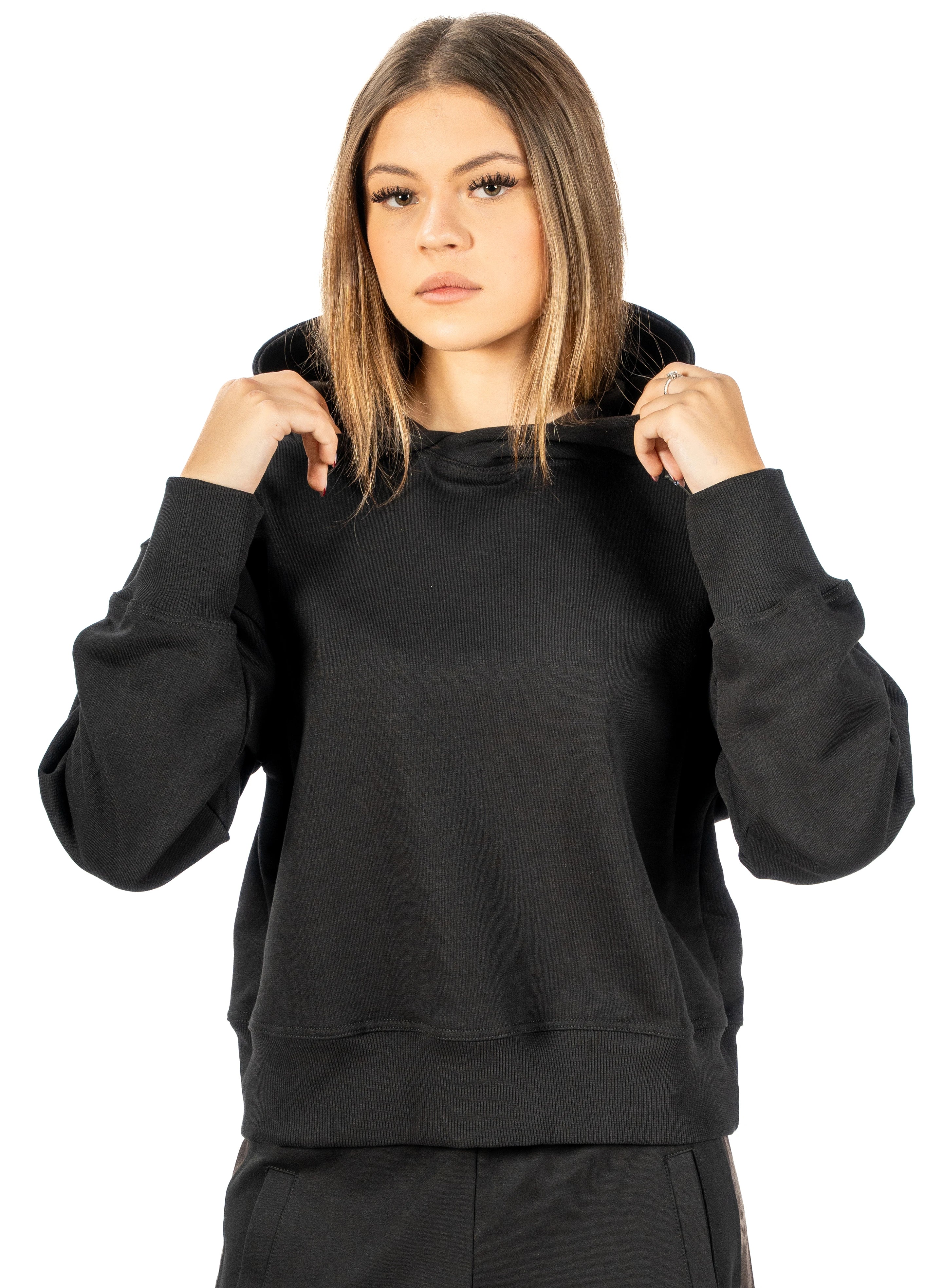 HANORAC NEGRU CROPSHELL HD00