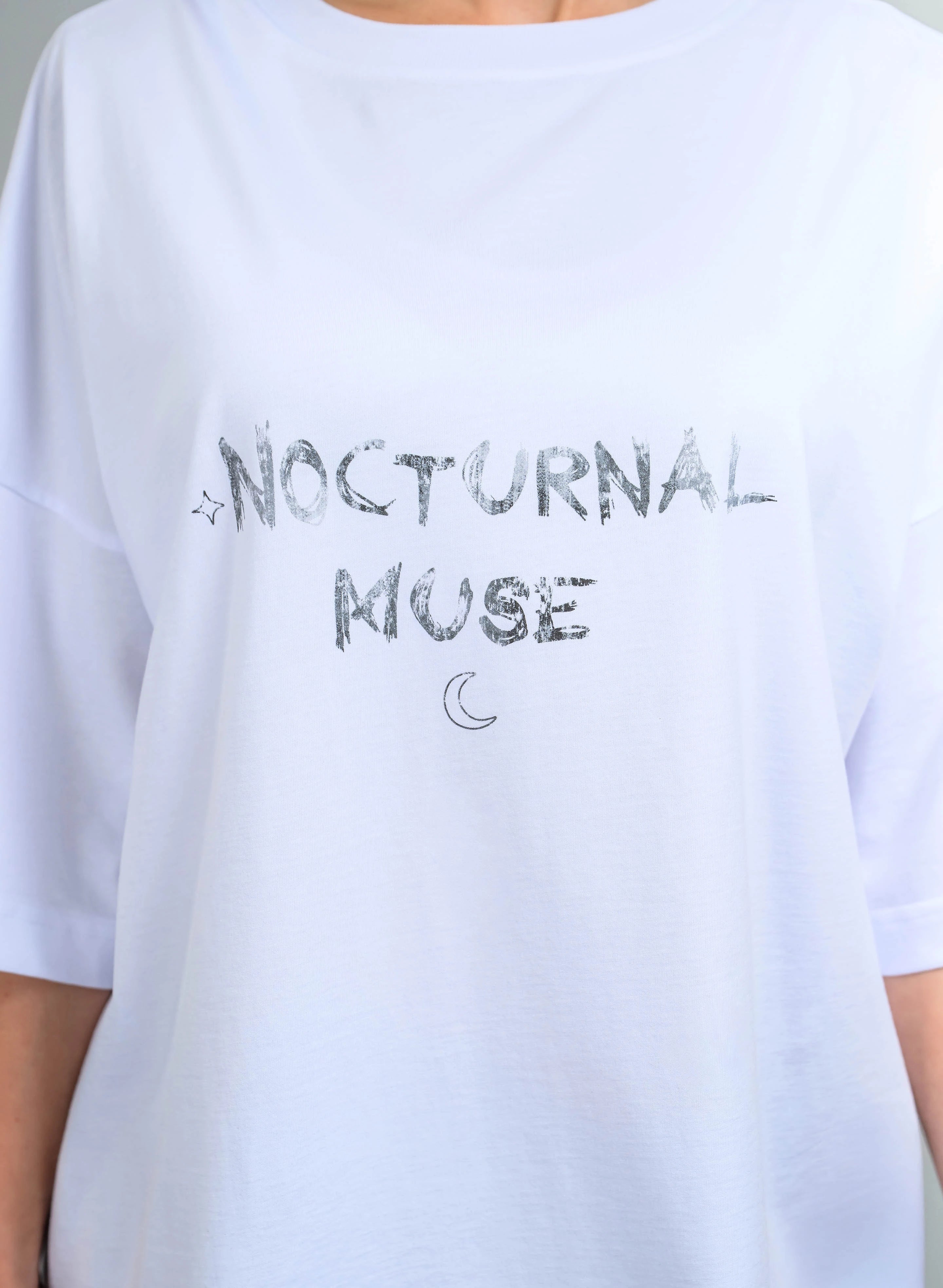 TRICOU ROCHIE ALB NOCTURNAL MUSE TDP6 - TD03