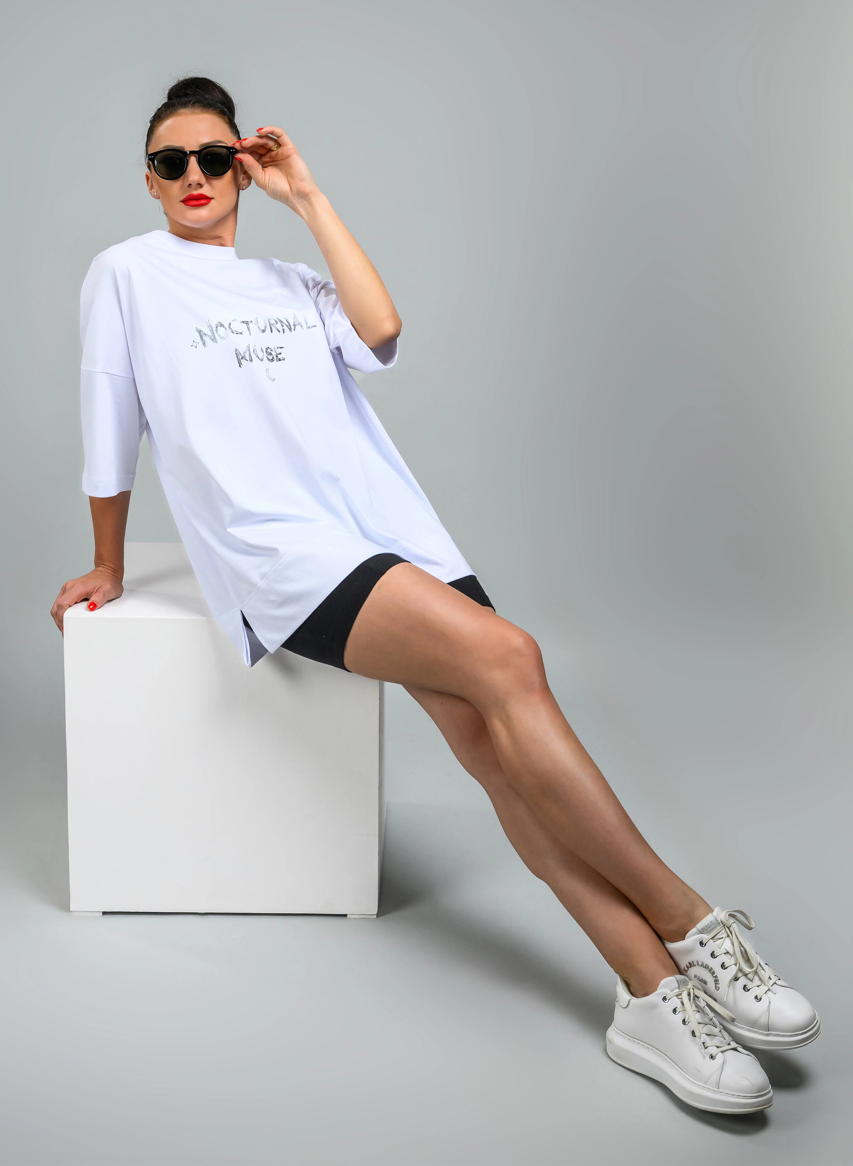 TRICOU ROCHIE ALB NOCTURNAL MUSE TDP6 - TD03