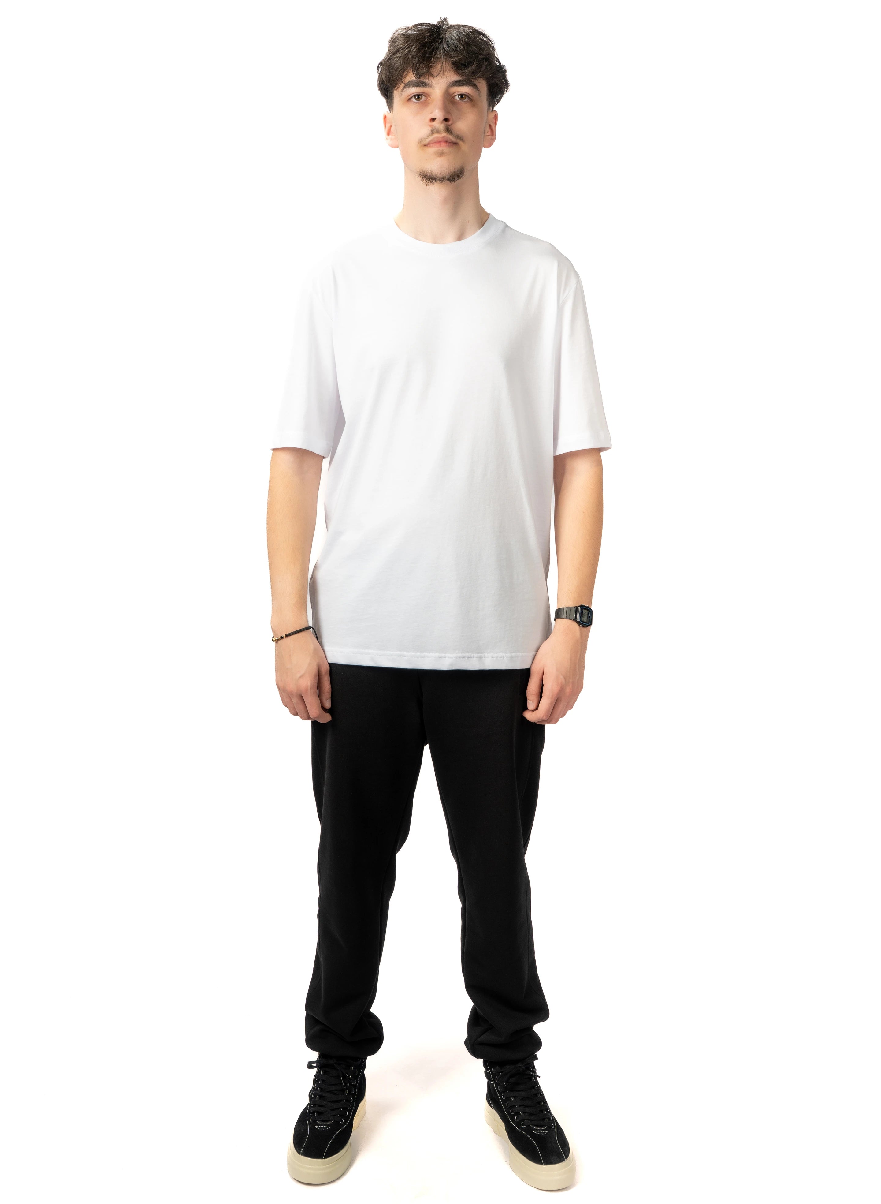 TRICOU ALB FLATCUT T000