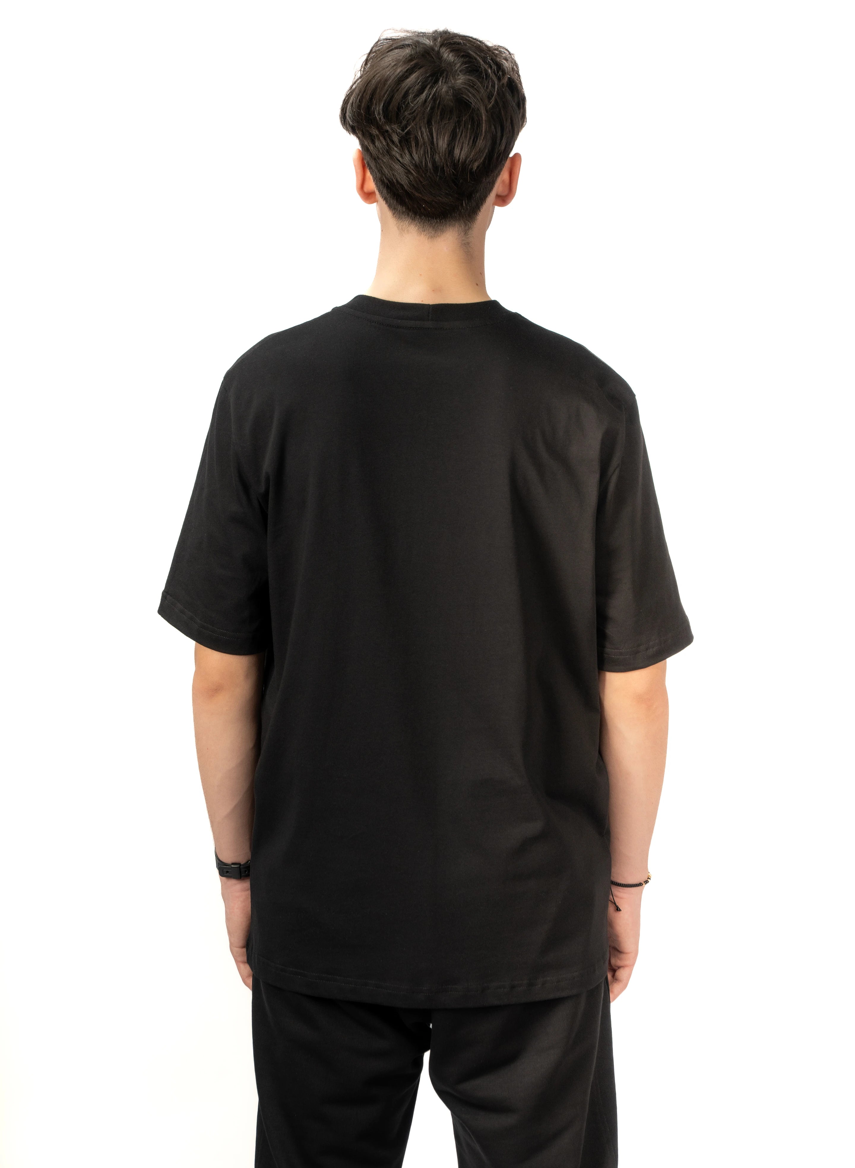 TRICOU NEGRU BARBATI FLATCUT TP000