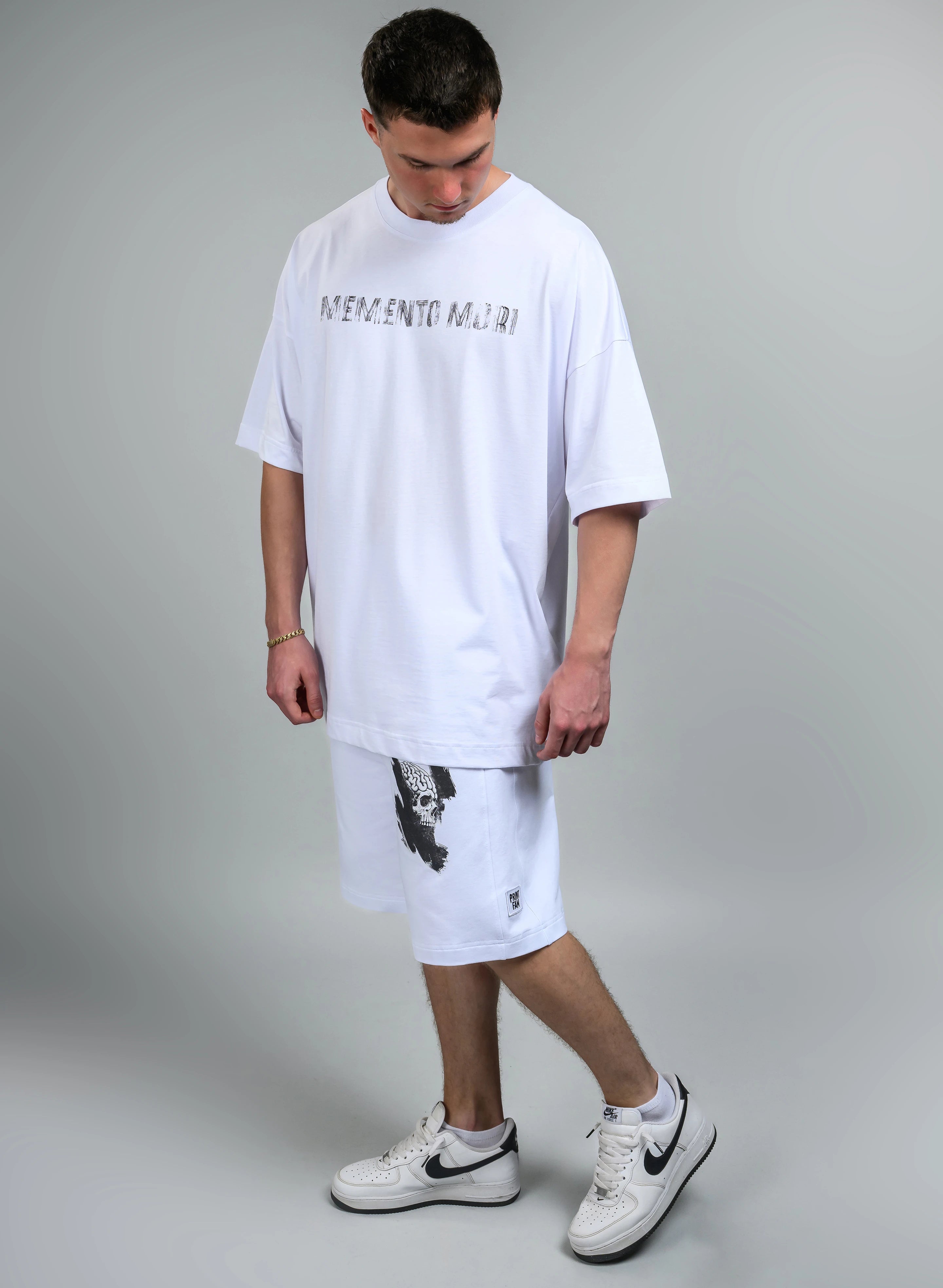 BERMUDE ALBE BARBATI  MM SKULL ART BBP1 - BB07