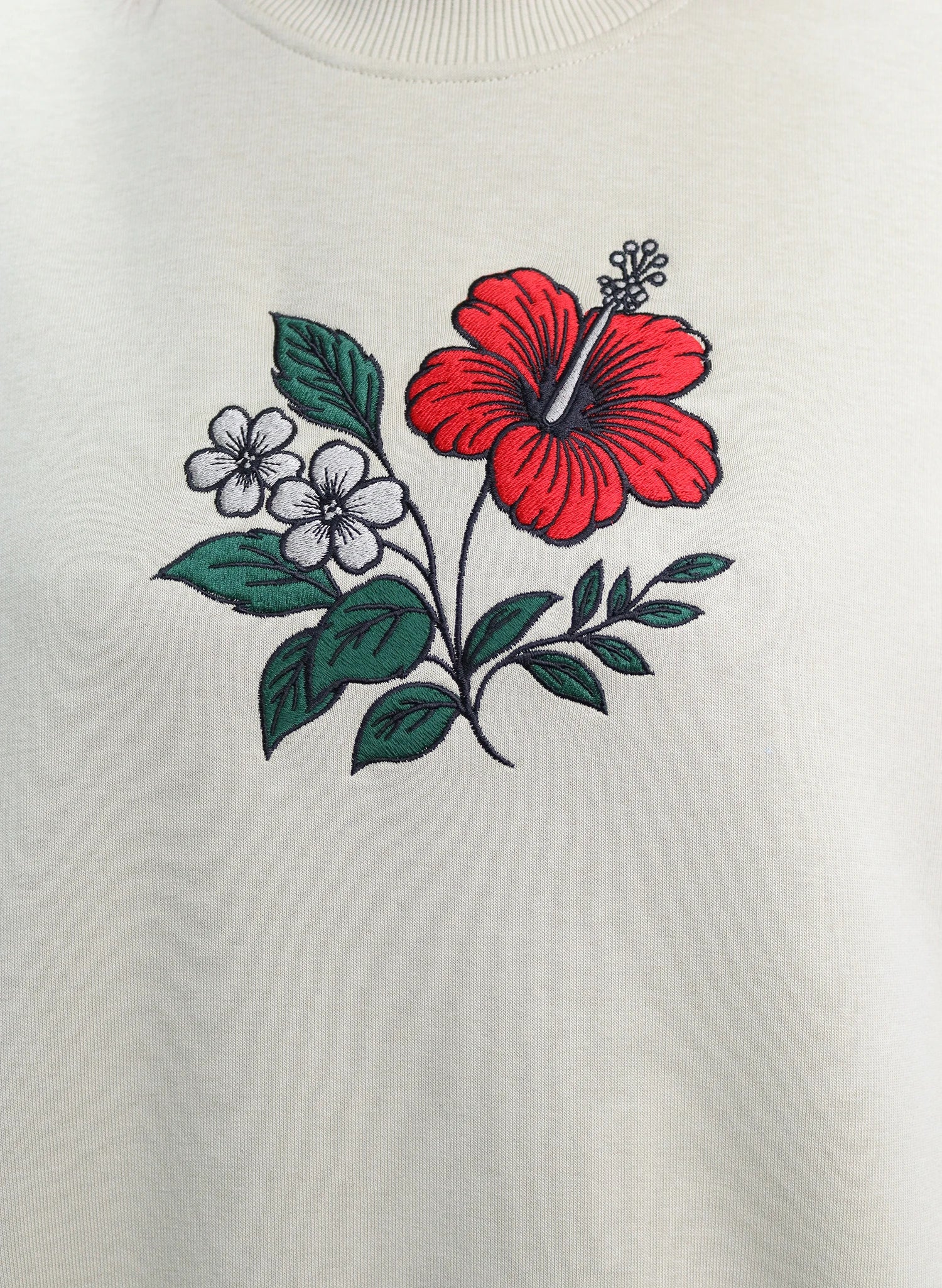 BLUZA DAMA OVERSIZED CU BRODERIE SILENT BLOOM BDP5-BD01