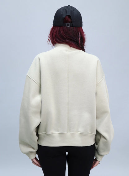 BLUZA DAMA OVERSIZED CU BRODERIE SILENT BLOOM BDP5-BD01