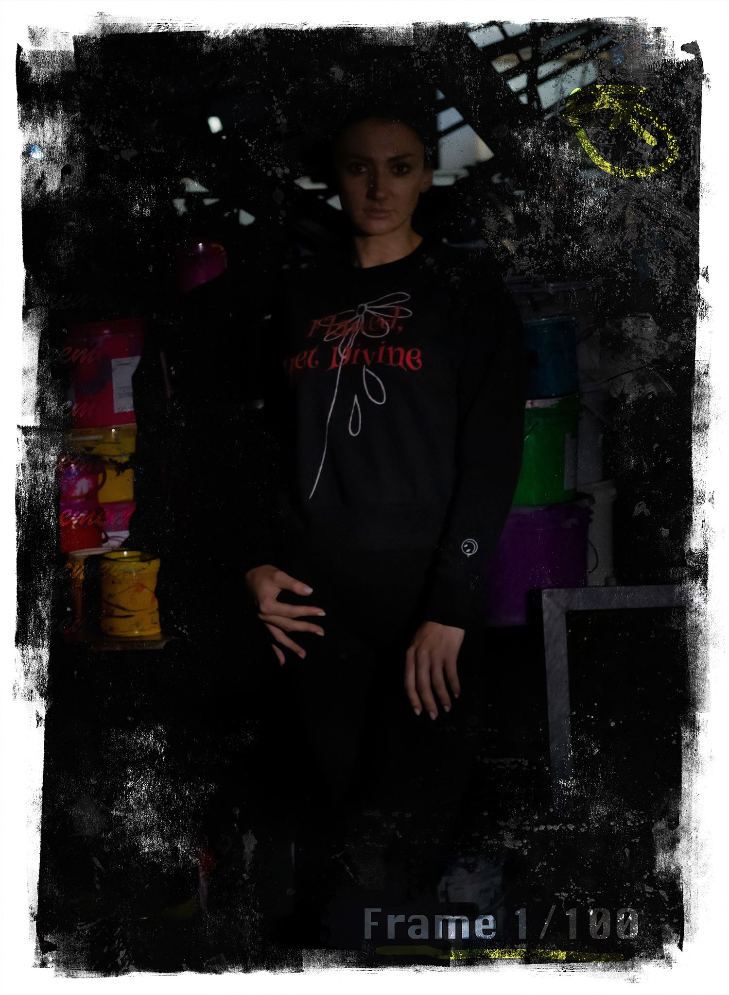 BLUZA FEMEI CROP FLAWED YET DIVINE BDP2 -BD02