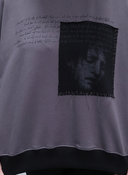 BLUZA SILENT PORTRAIT CU PATCH RAW BDP4 - BD01