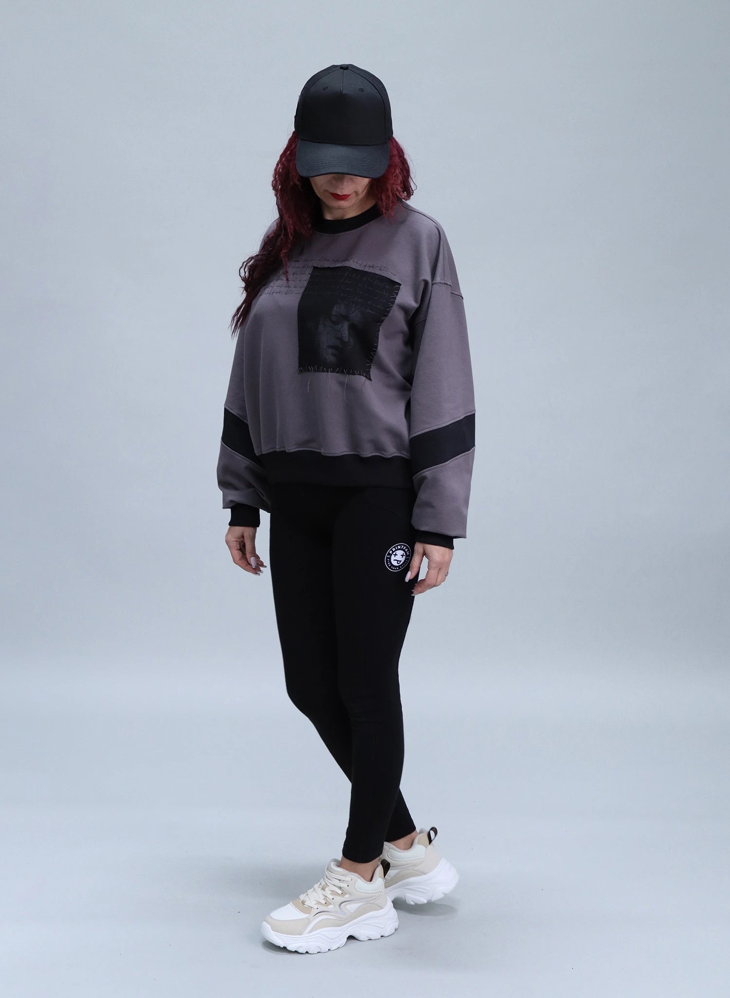 BLUZA SILENT PORTRAIT CU PATCH RAW BDP4 - BD01