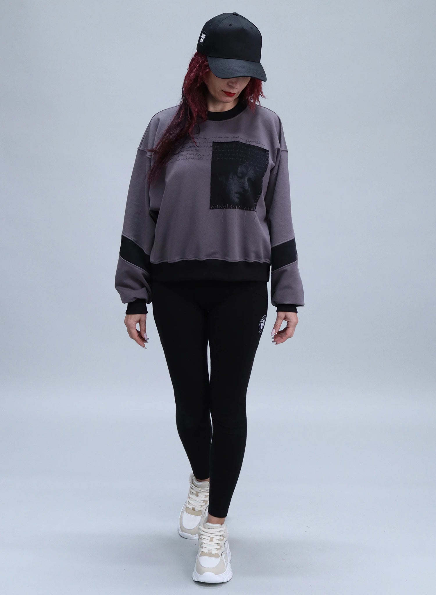 BLUZA SILENT PORTRAIT CU PATCH RAW BDP4 - BD01