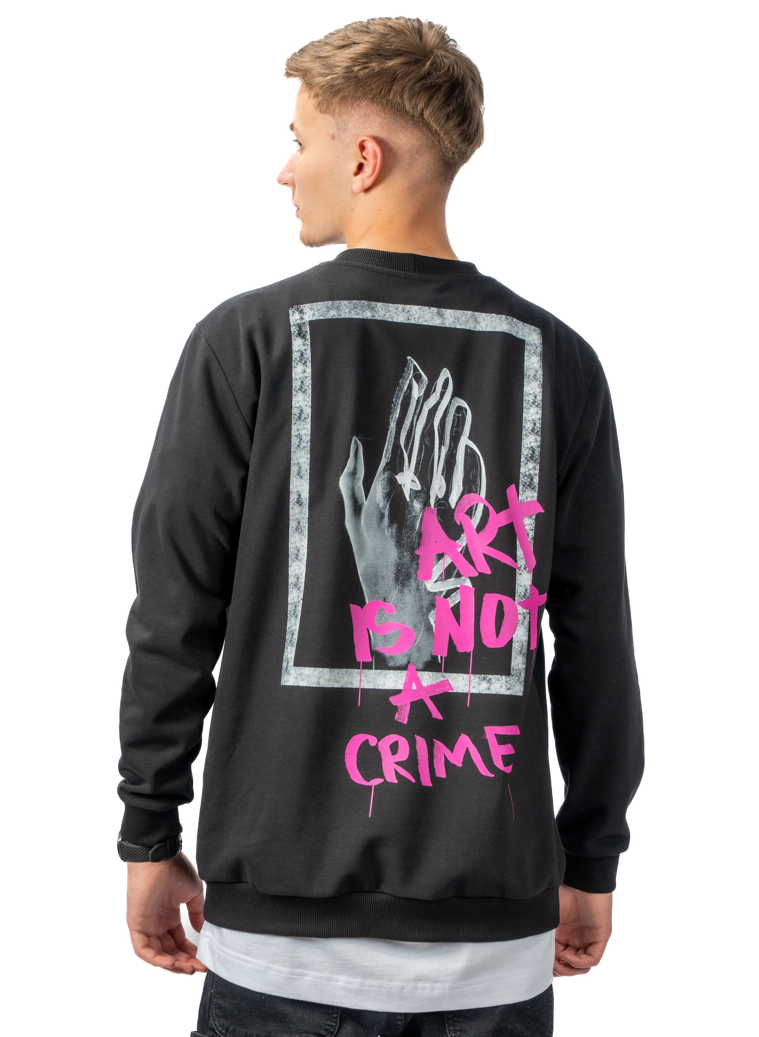 BLUZA ART IS NOT A CRIME EDGELINE B05