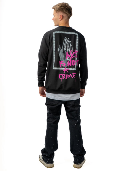 BLUZA ART IS NOT A CRIME EDGELINE B05