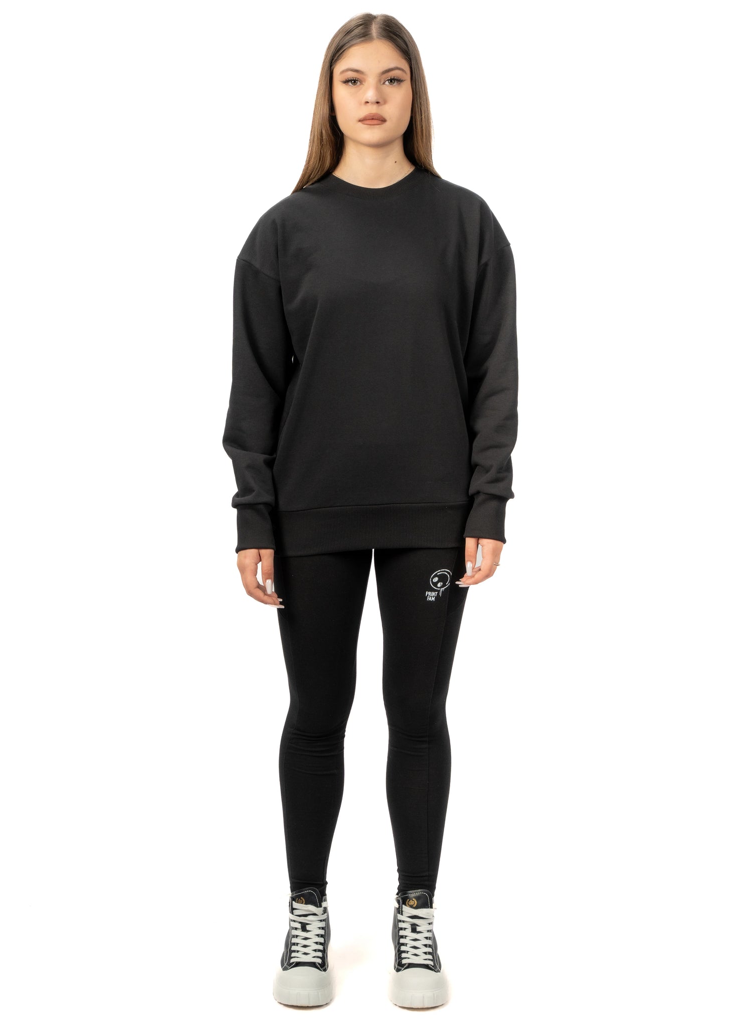 BLUZA NEAGRA COREFIT FEMEI BD00