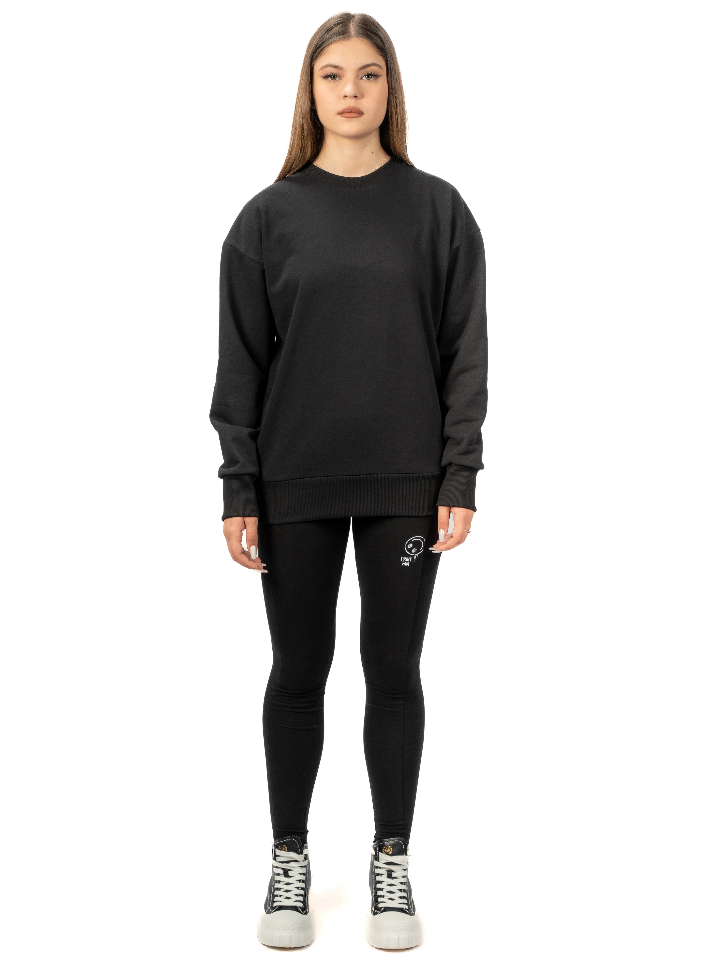 BLUZA NEAGRA COREFIT FEMEI BD00