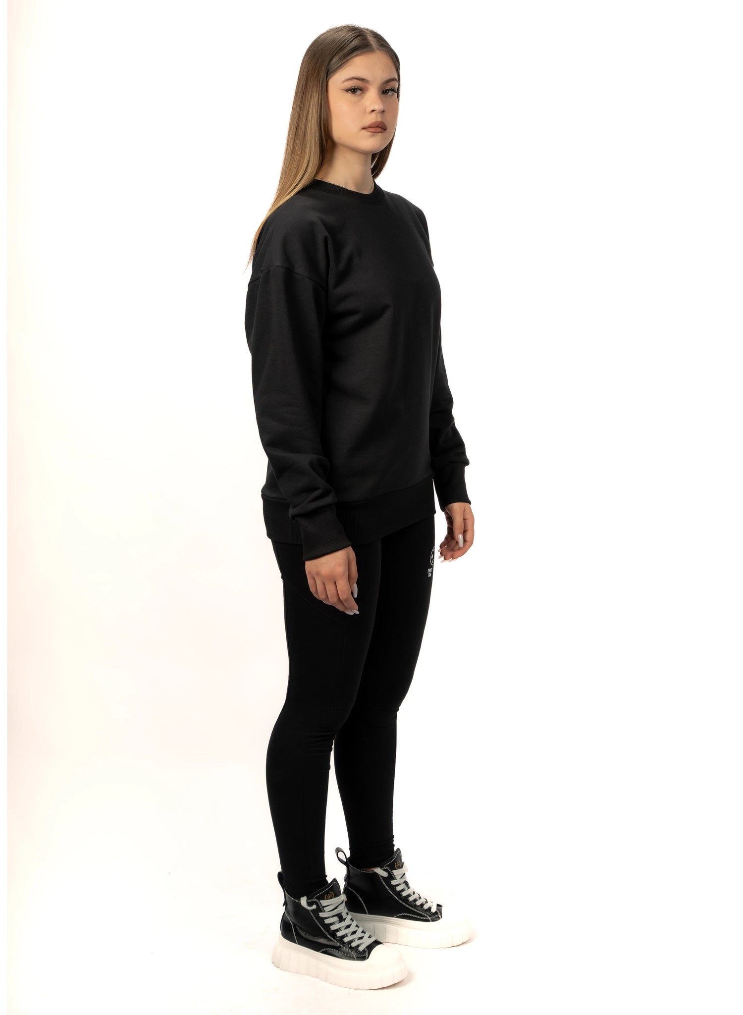 BLUZA NEAGRA COREFIT FEMEI BD00