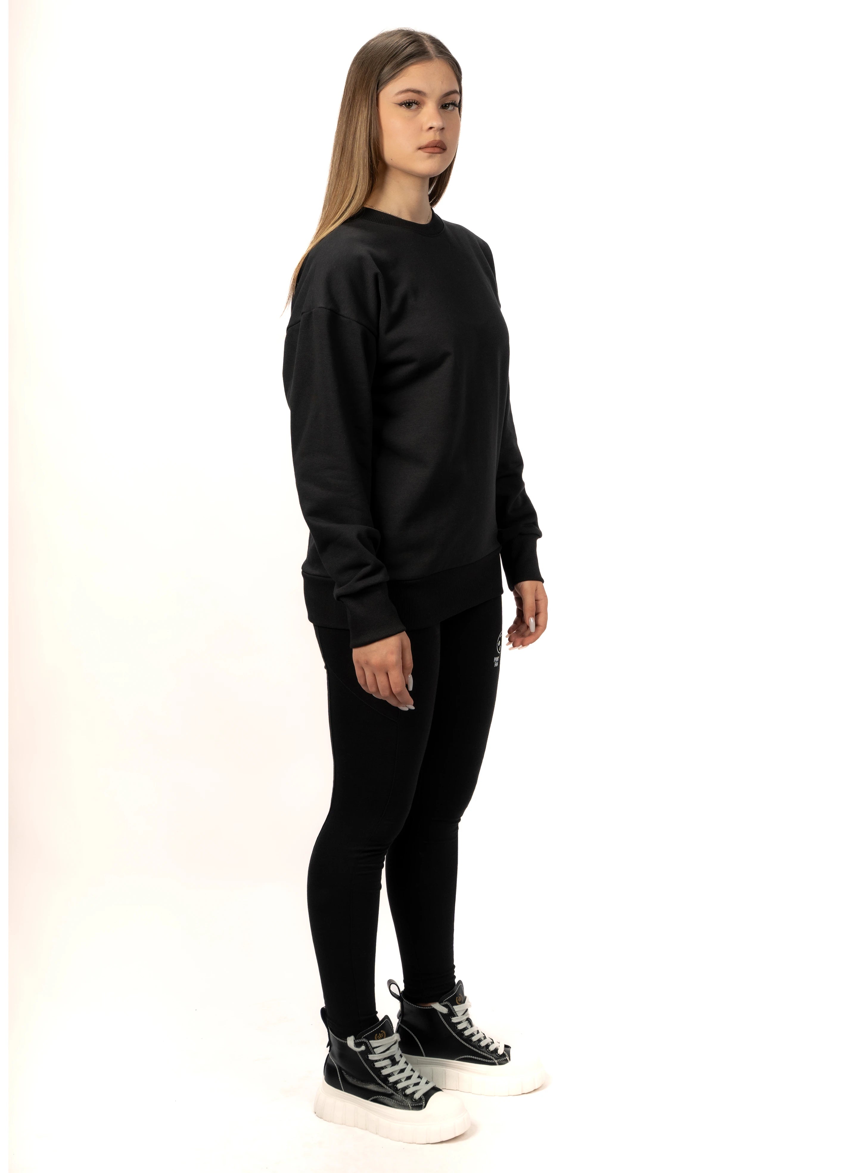 BLUZA NEAGRA COREFIT FEMEI BD00