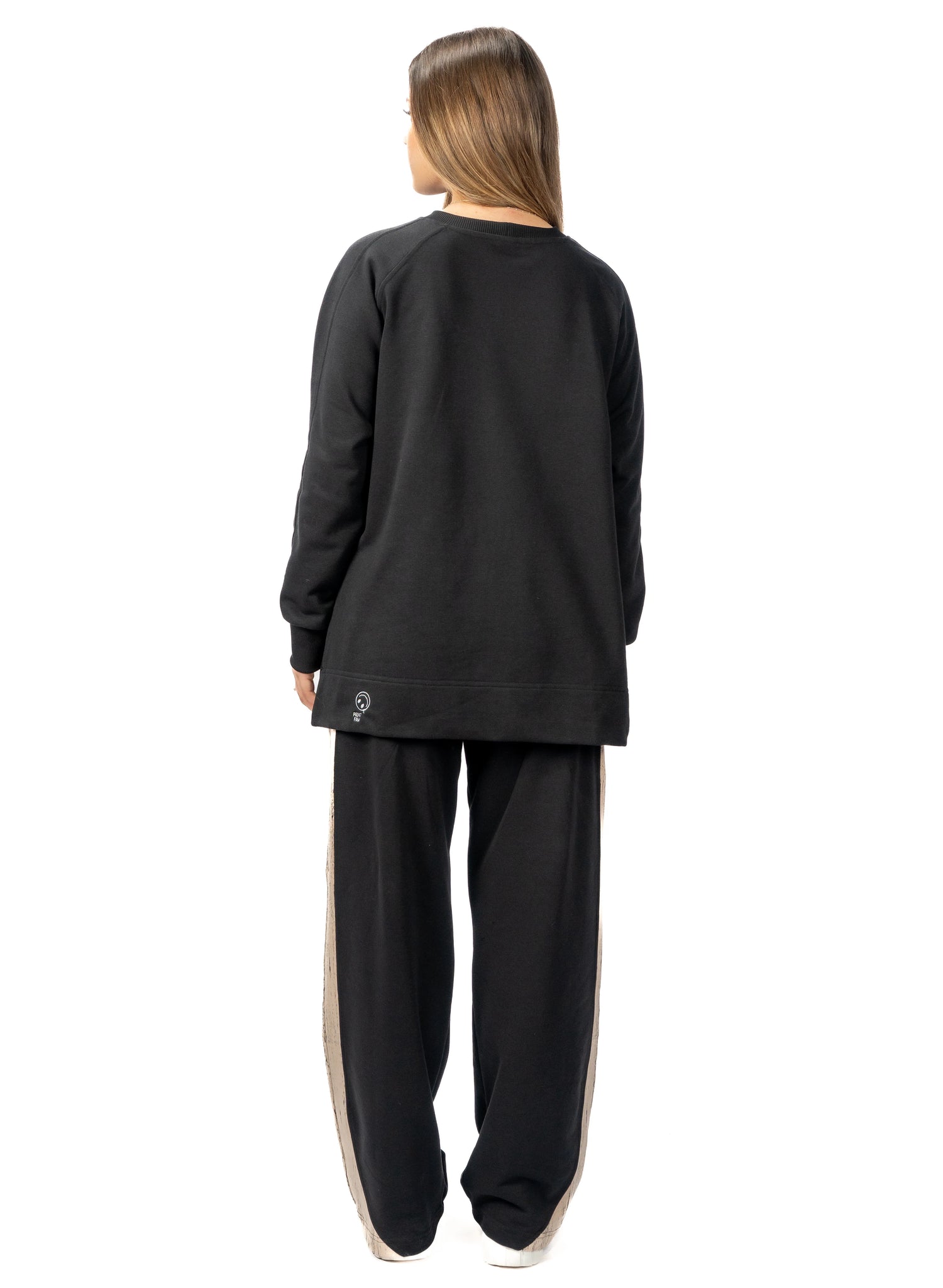 BLUZA NEAGRA DESIRE SPLITSIDES BD03