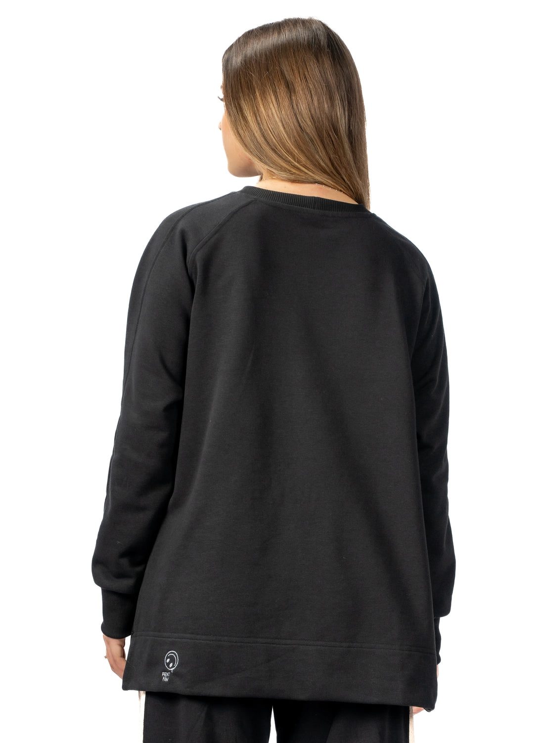 BLUZA NEAGRA DESIRE SPLITSIDES BD03