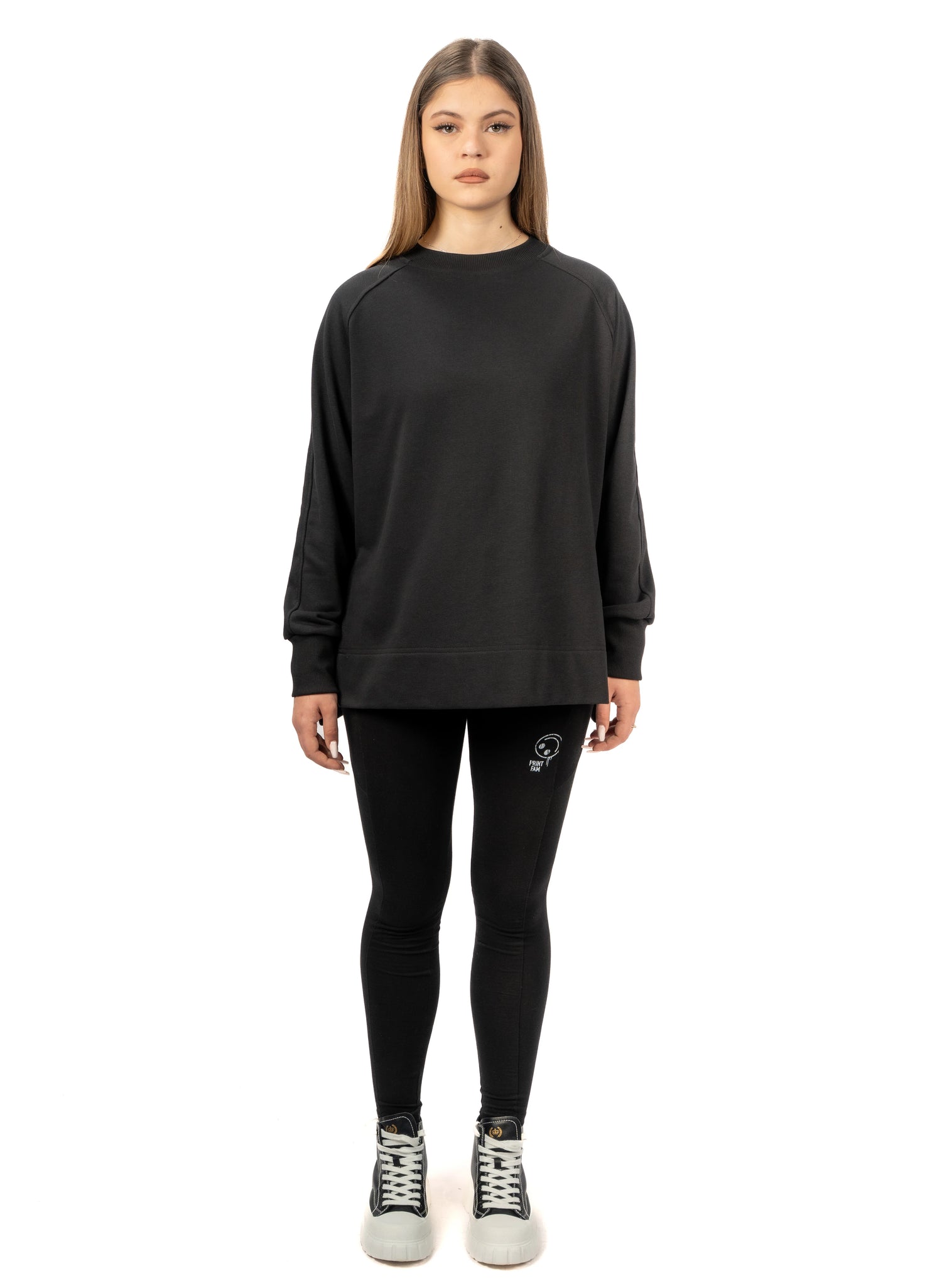 BLUZA NEAGRA SPLITSIDES BD00