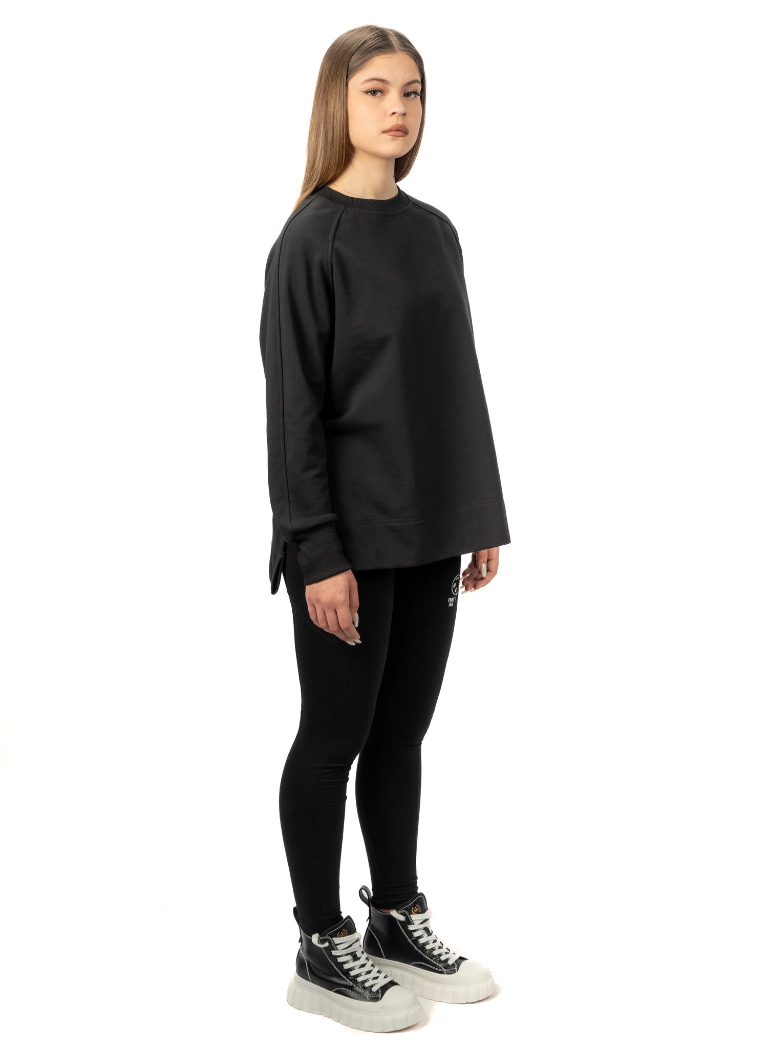 BLUZA NEAGRA SPLITSIDES BD00