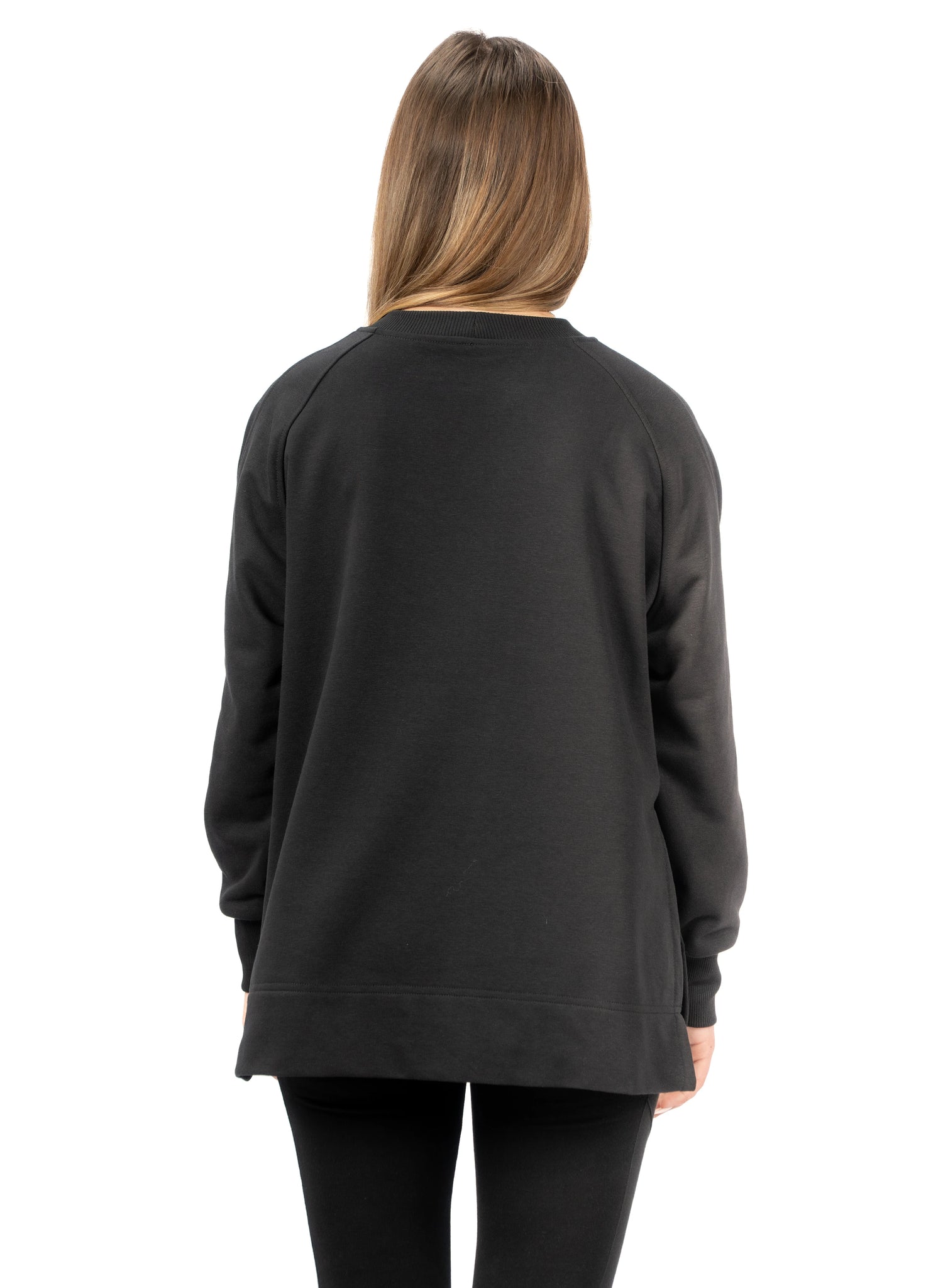 BLUZA NEAGRA SPLITSIDES BD00