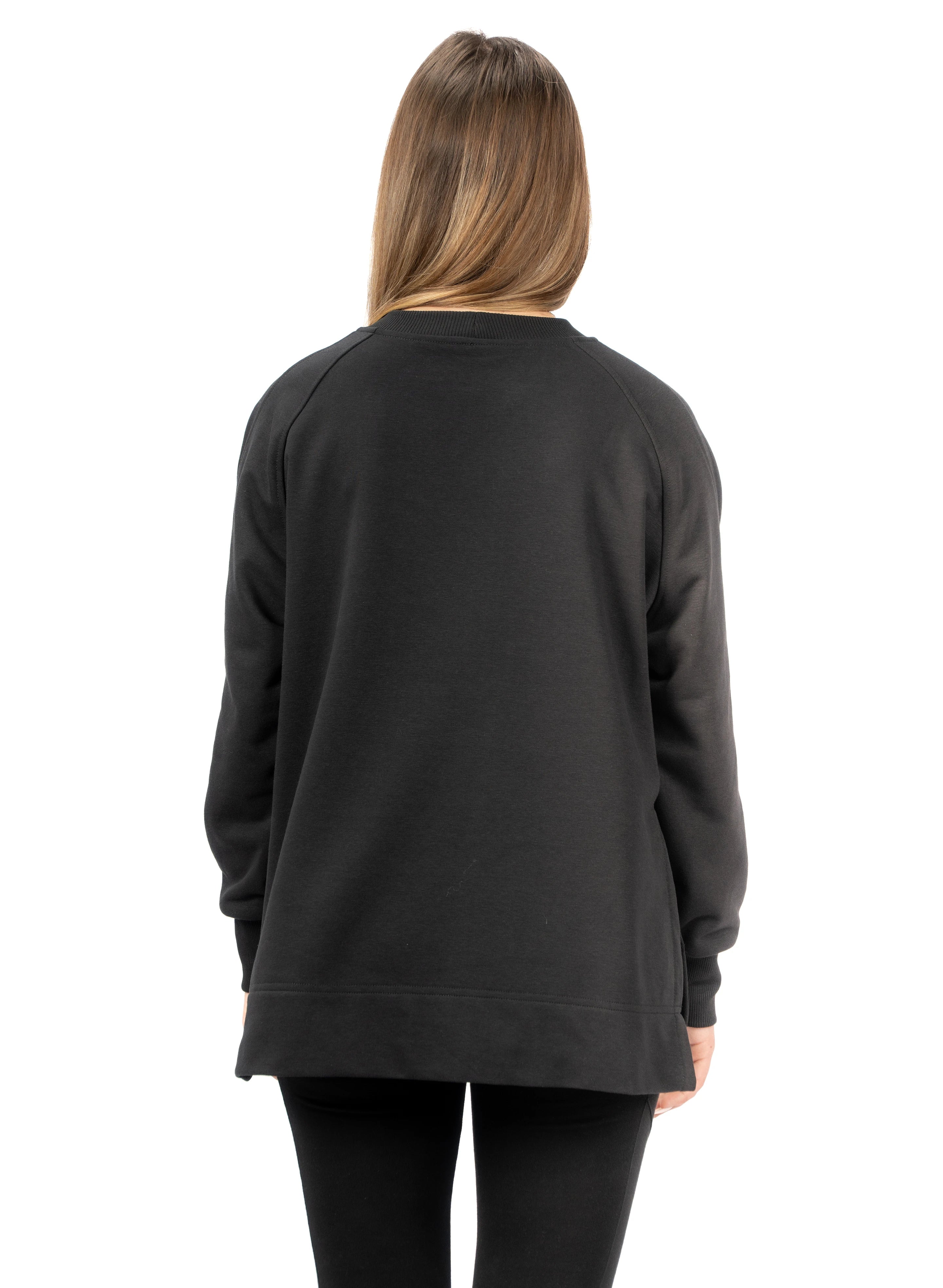 BLUZA NEAGRA SPLITSIDES BD00