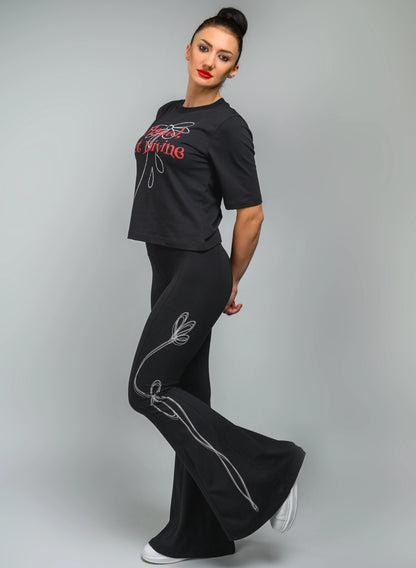 COLANTI EVAZATI DAMA CU IMPRIMEU FLOW ART CP2 - CD01