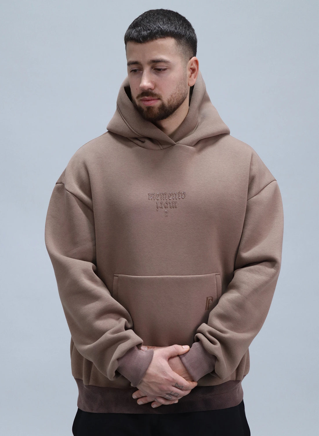 HANORAC BEJ MEMENTO MORI ICE EFFECT PRINT HP5 - H01