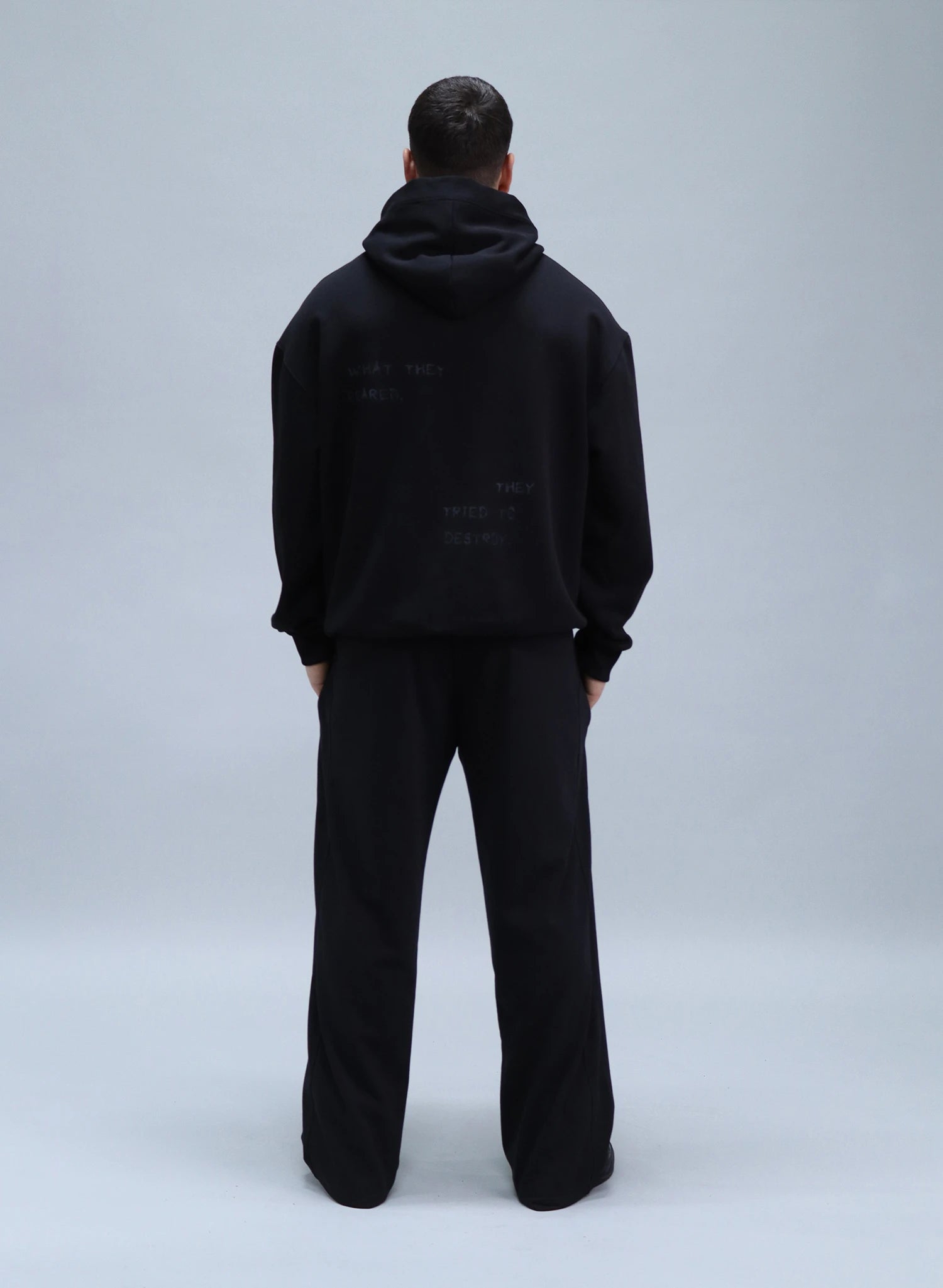 HANORAC NEGRU MYTHOLOGY OVERSIZED HP1 - H02