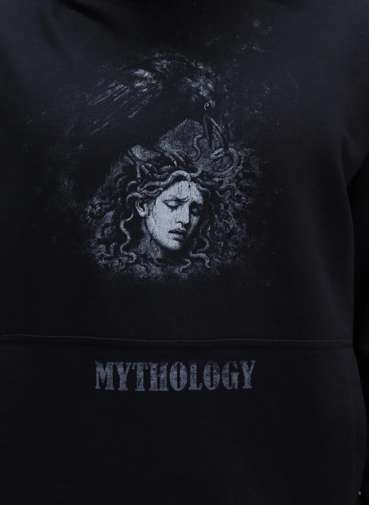 HANORAC NEGRU MYTHOLOGY OVERSIZED HP1 - H02