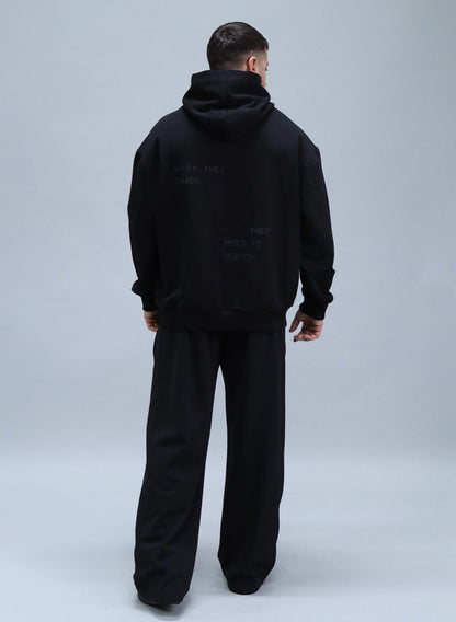 HANORAC NEGRU MYTHOLOGY OVERSIZED HP1 - H02