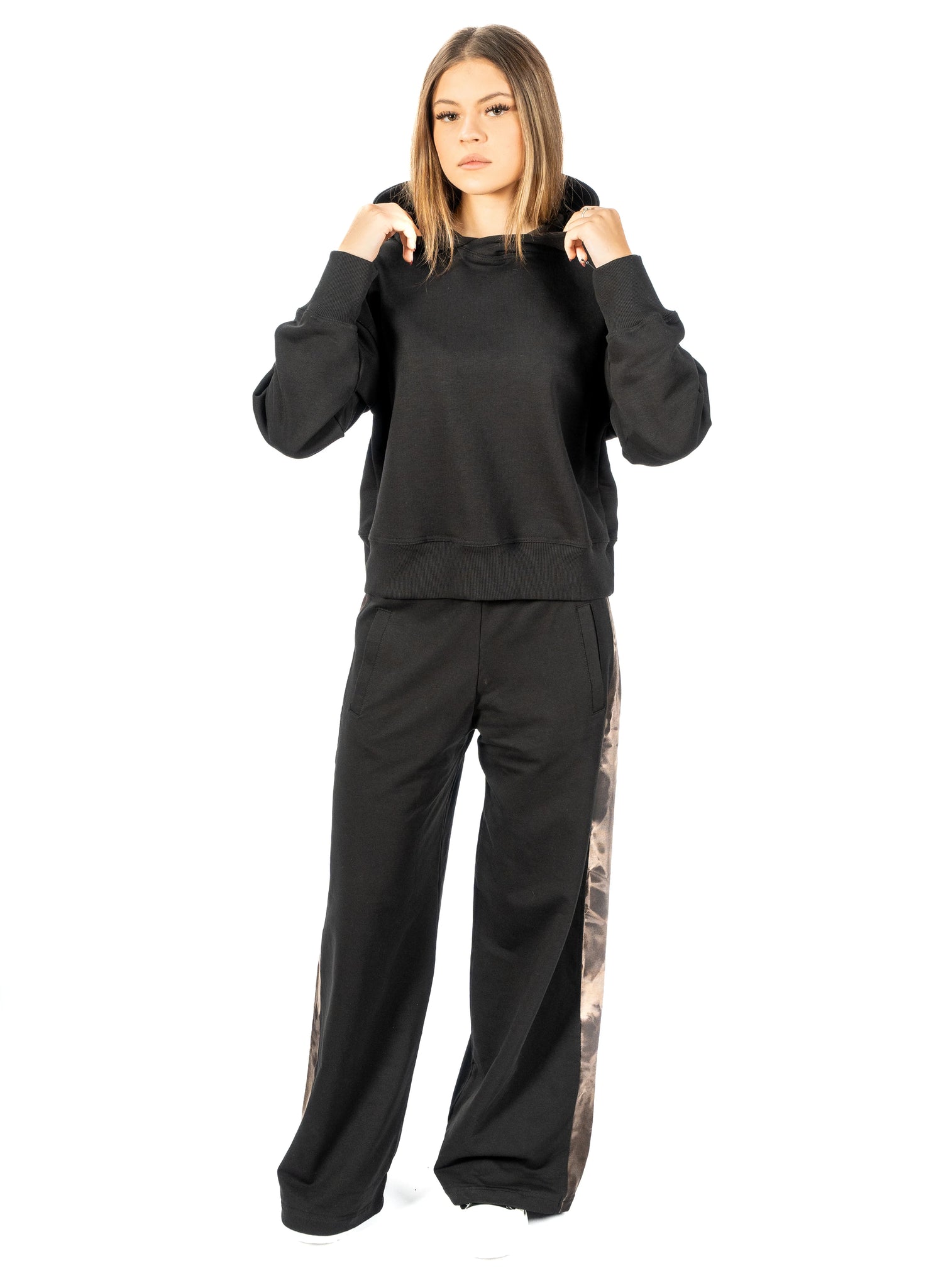 HANORAC NEGRU CROPSHELL HD00