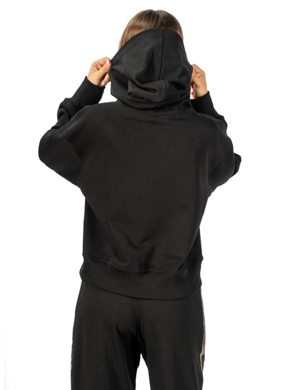 HANORAC NEGRU CROPSHELL HD00