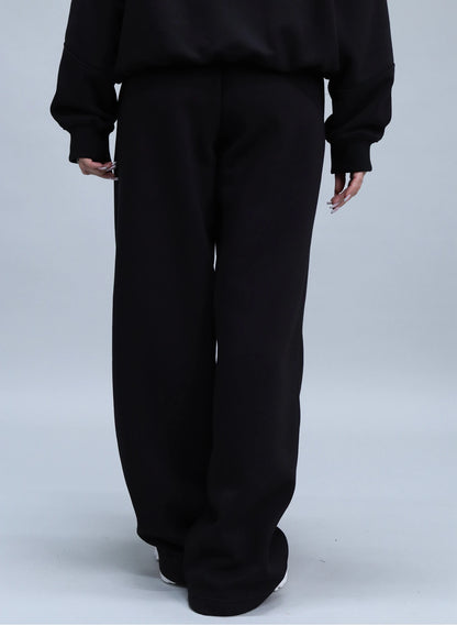 PANTALONI LARGI CU BRODERIE BLOOM PDP3 - PD03