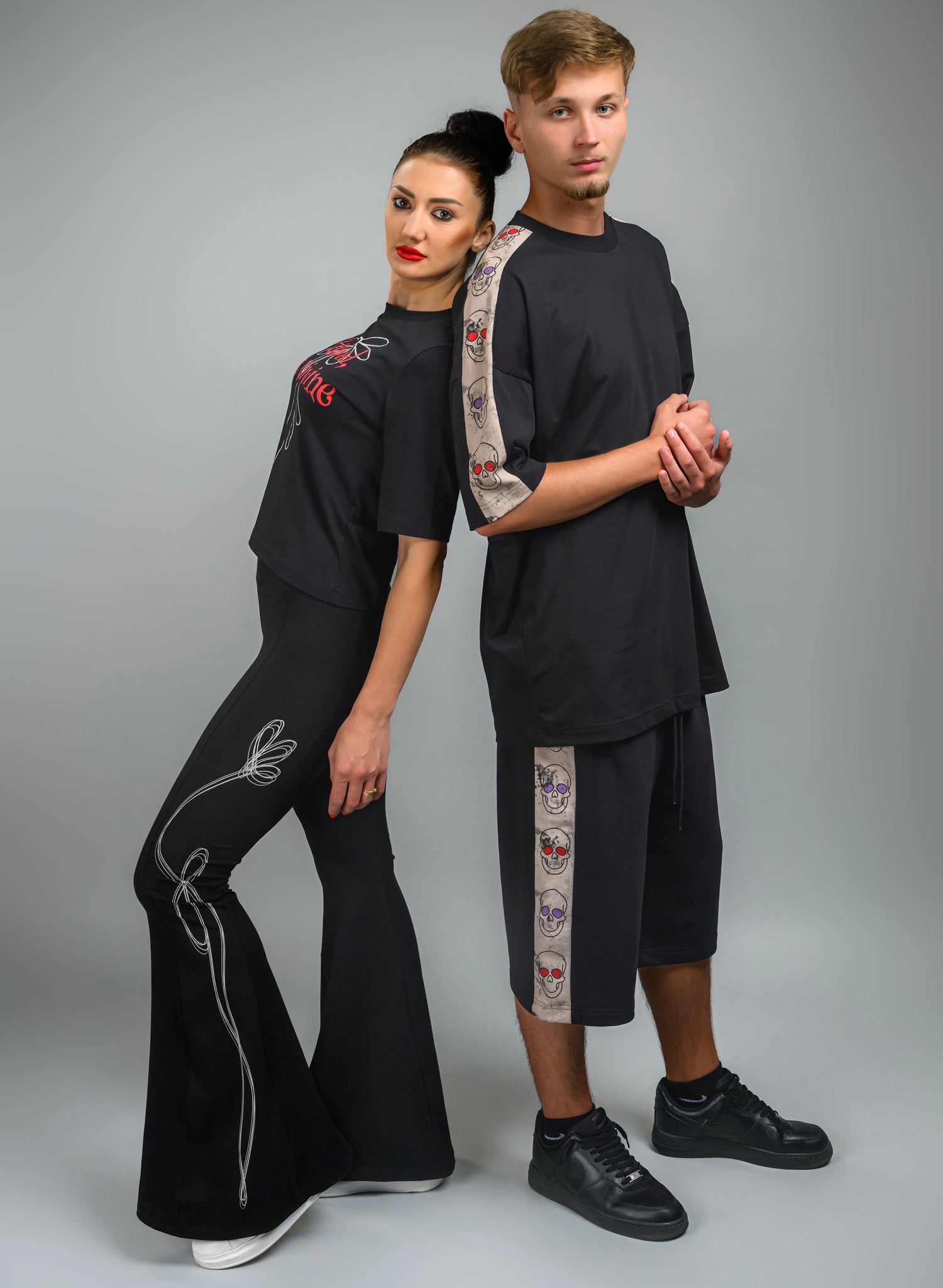 TRICOU DAMA DIN BUMBAC FLAWED YET DIVINE TDP1 - TD01