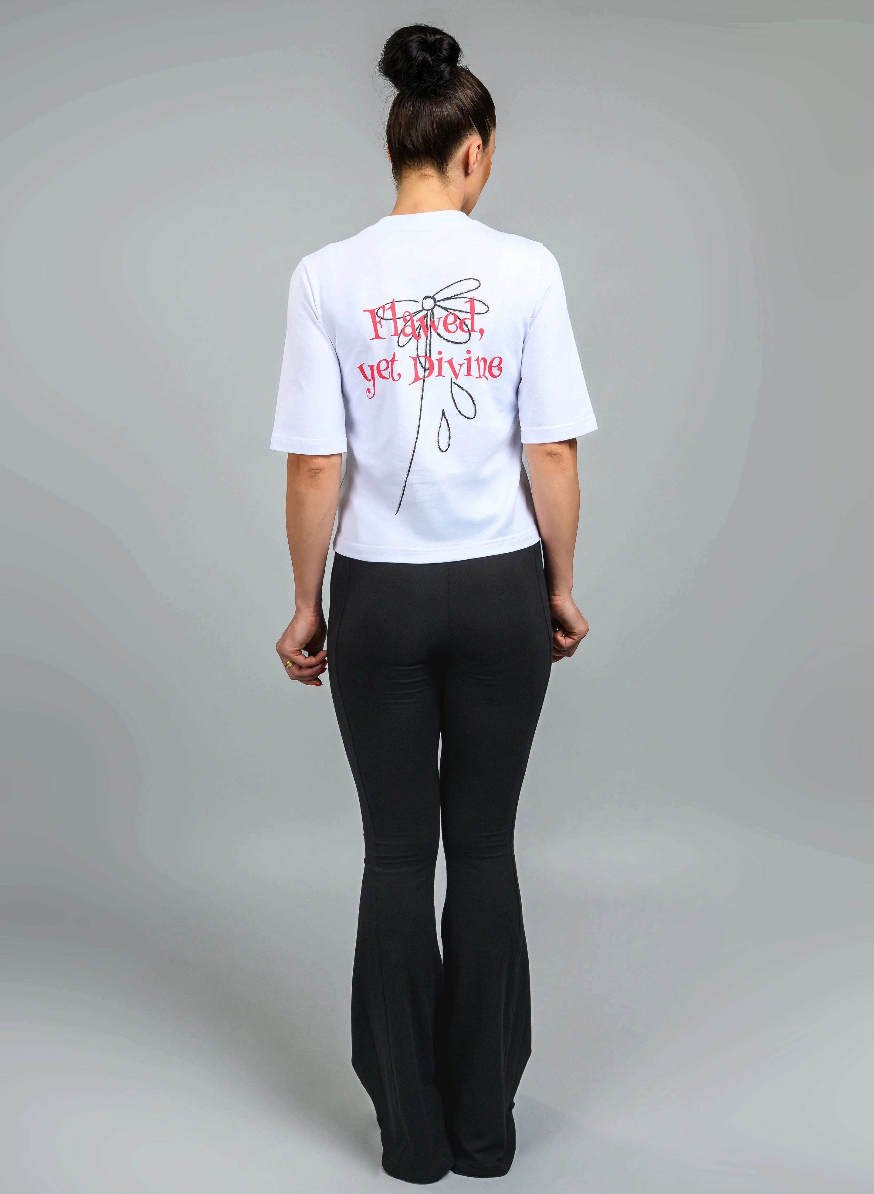 TRICOU SCURT DAMA CU PRINT WHAT IS REAL TDP1 - TD04