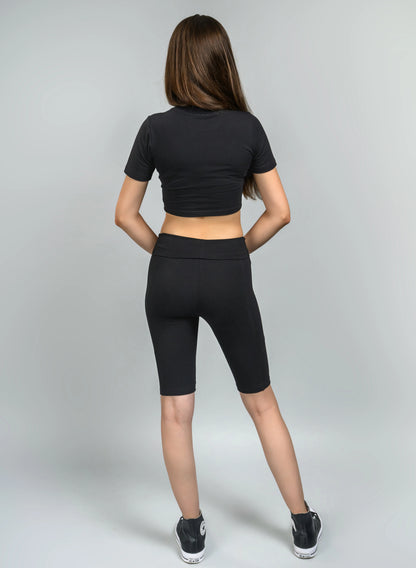 TRICOU CROP CU LOGO ICE EFFECT TDP5 - TD01