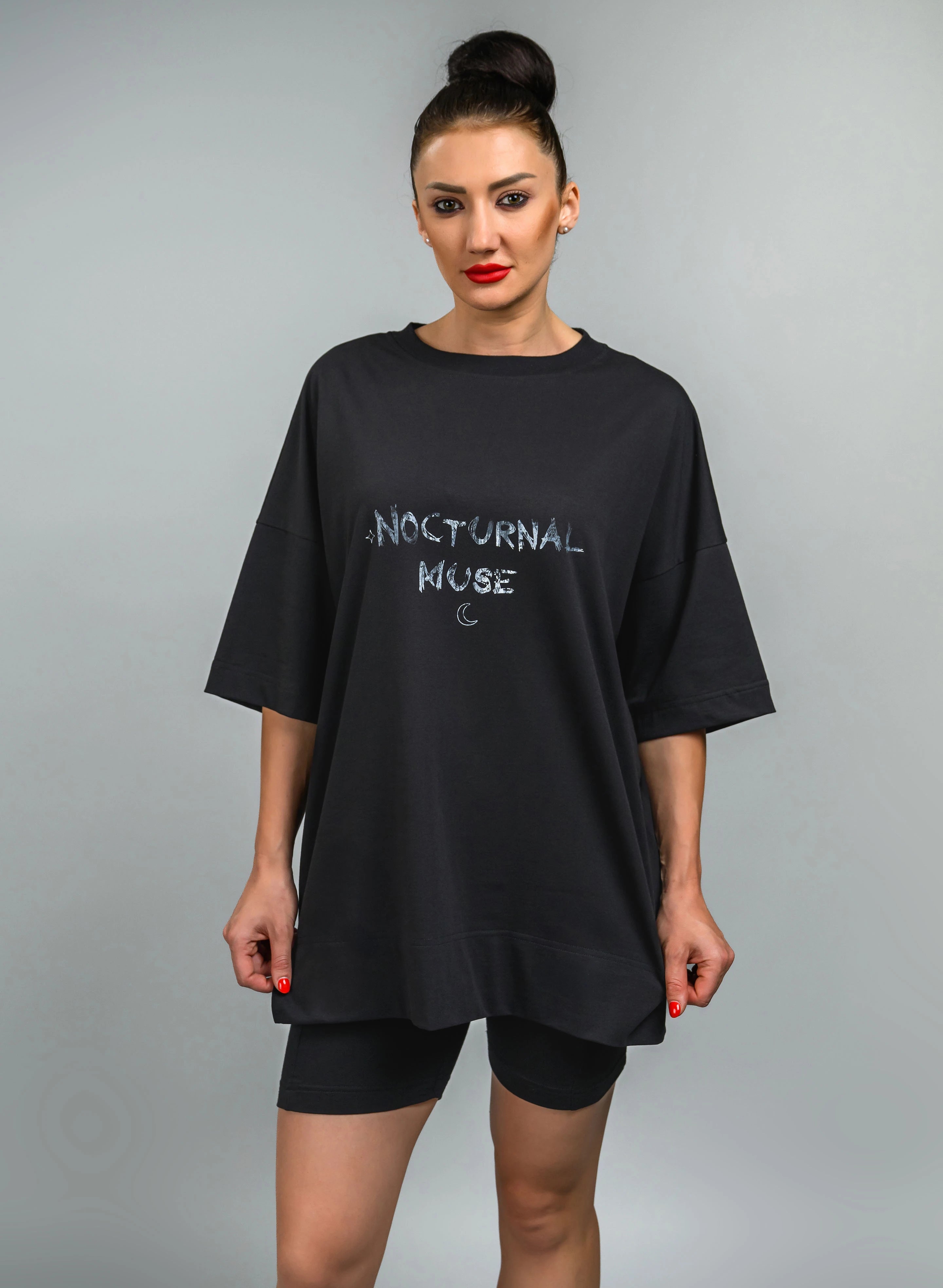 TRICOU ROCHIE NEGRU NOCTURNAL MUSE TDP6 - TD01