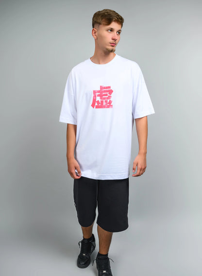 TRICOU OVERSIZED ALB BALANCE MANGA TP2 - T016