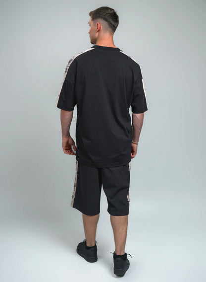 TRICOU BARBATI CU LATERALE SKULL LINE TP2 - T021