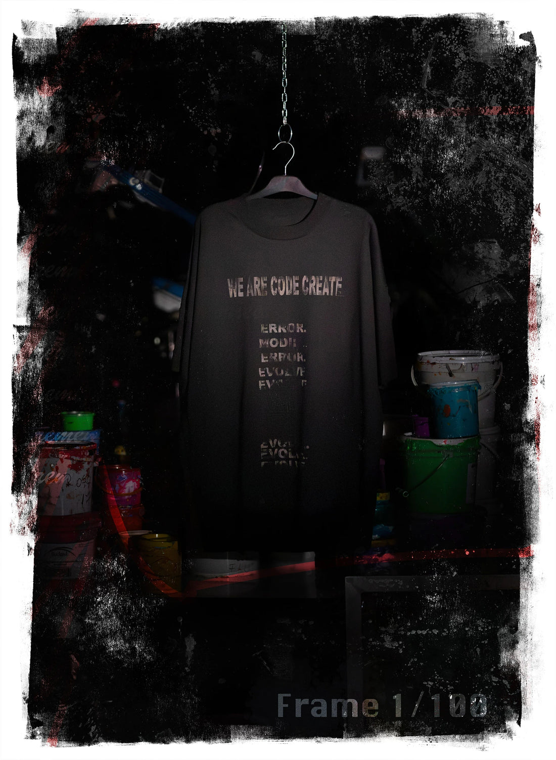 TRICOU ADN WE ARE CODE OVERSIZED T011