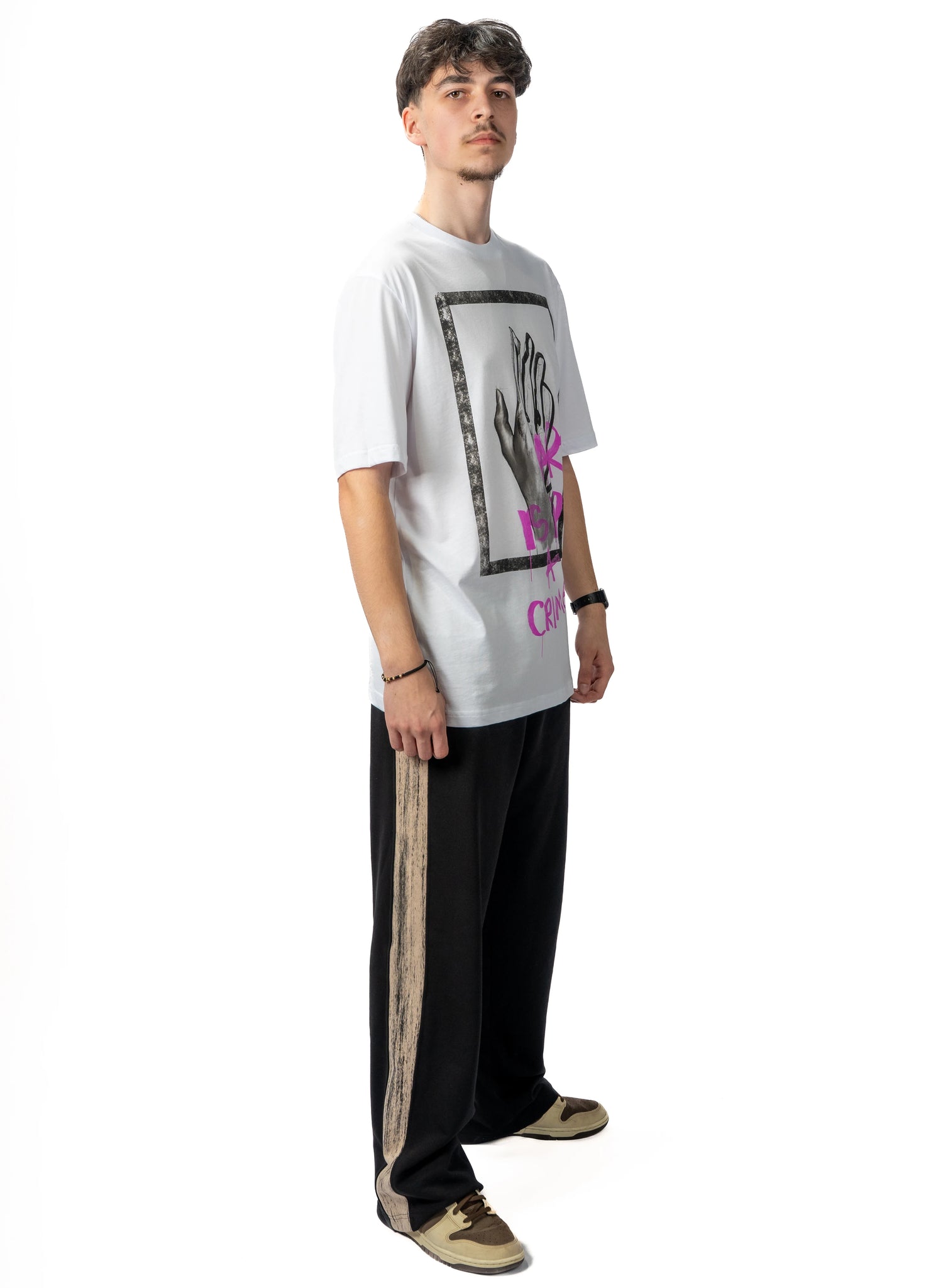 TRICOU ART IS NOT A CRIME FLATCUT T005