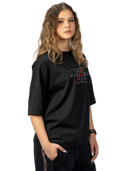 TRICOU FEARLESS FACE YOUR DEMONS OVERSIZED TD06