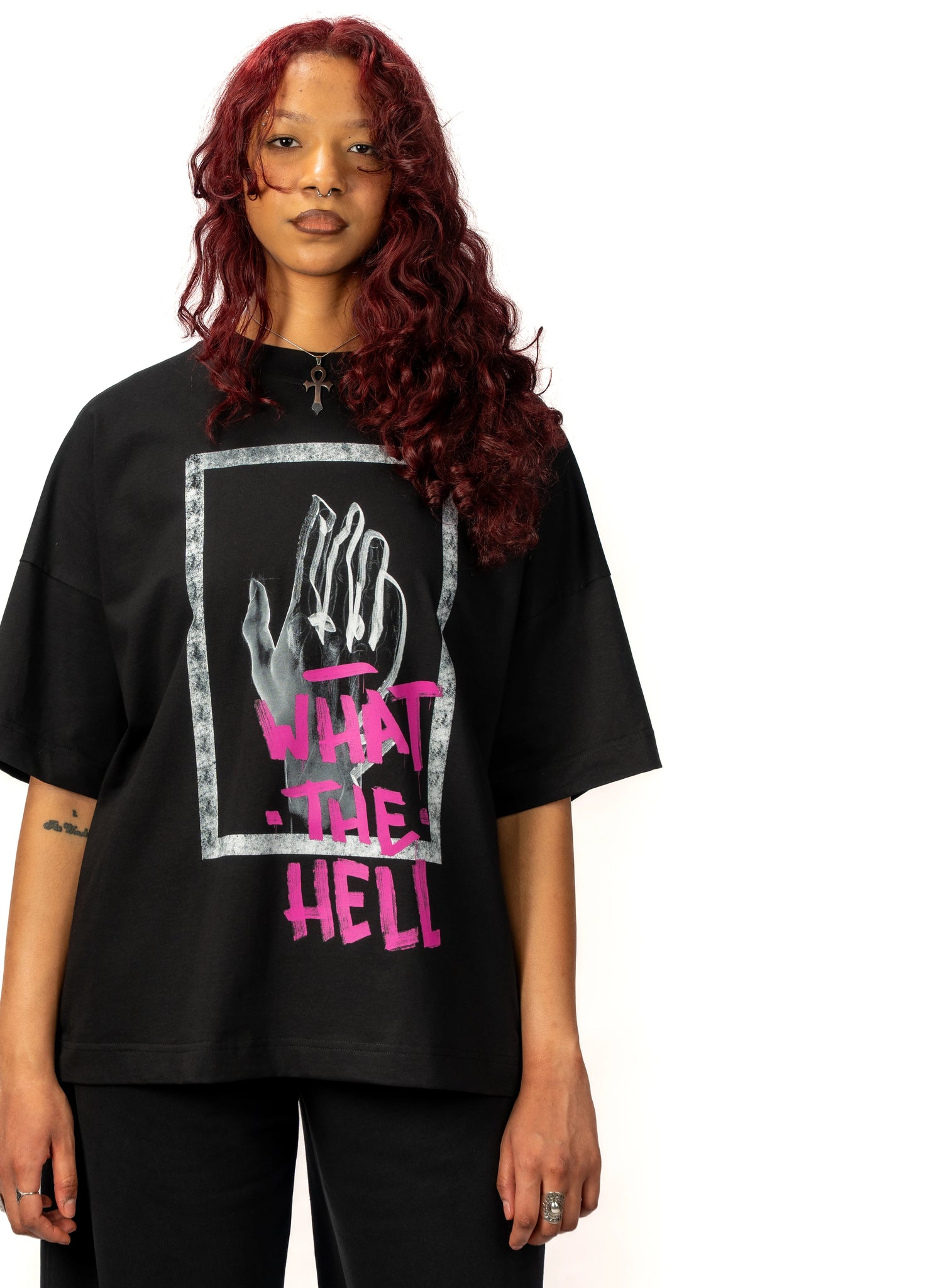 TRICOU WHAT THE HELL ART OVERSIZED TD03