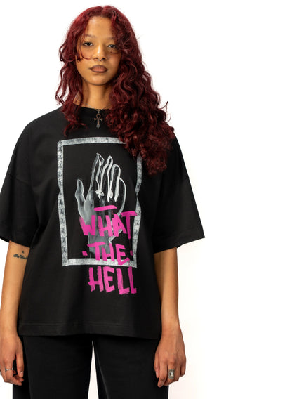 TRICOU WHAT THE HELL ART OVERSIZED TD03